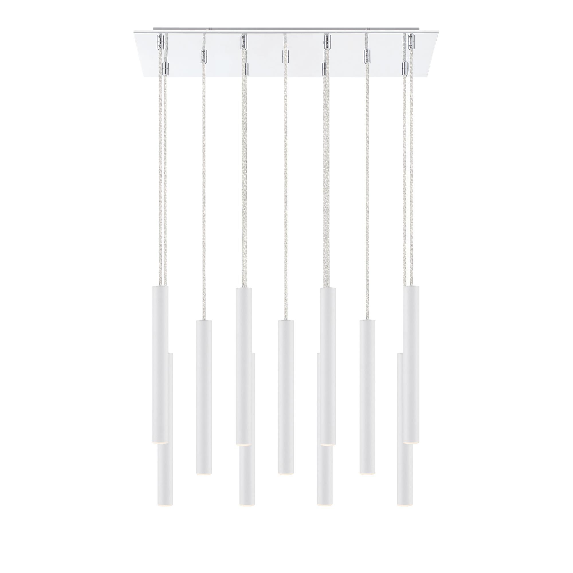 Forest 24 Inch 11 Light LED Linear Suspension Light by Z-Lite