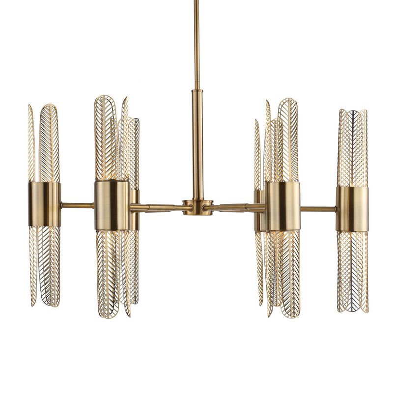 Cret Medium Chandelier by Uttermost