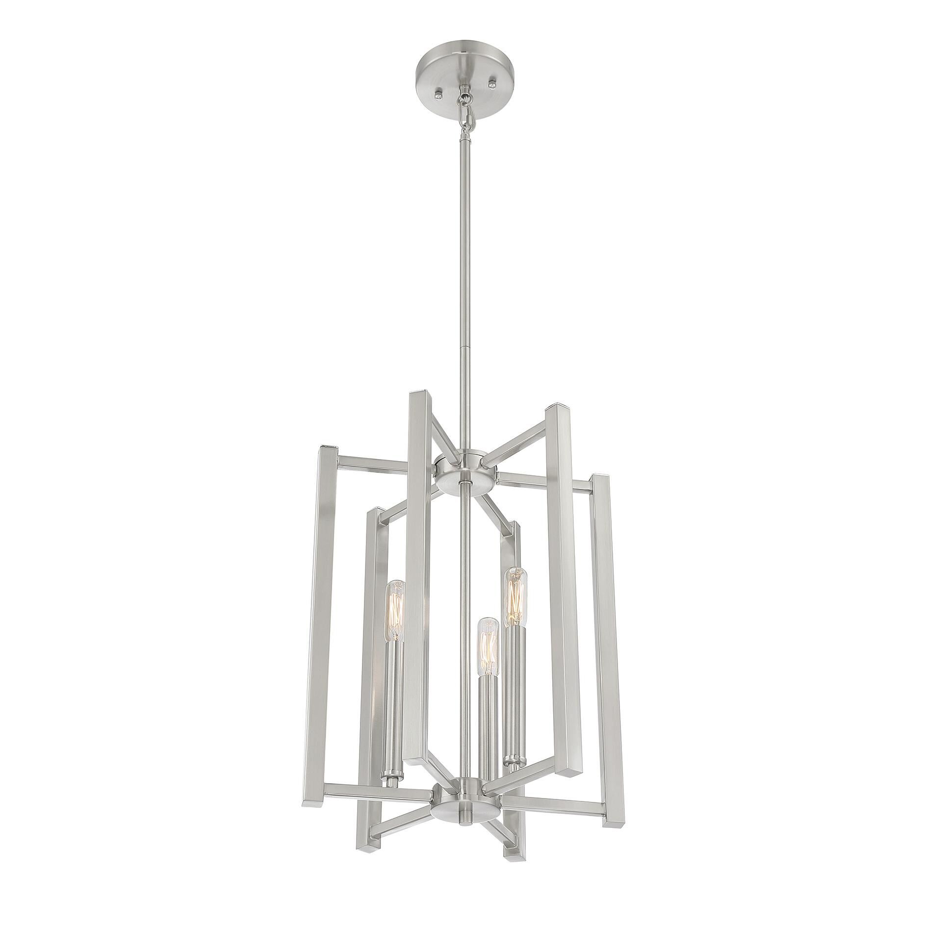 Shown in Satin Nickel finish