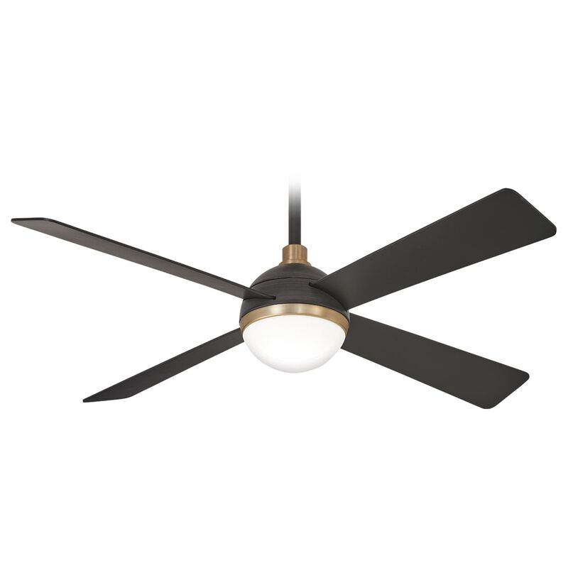 Orb 54 Inch Ceiling Fan with Light Kit by Minka Aire