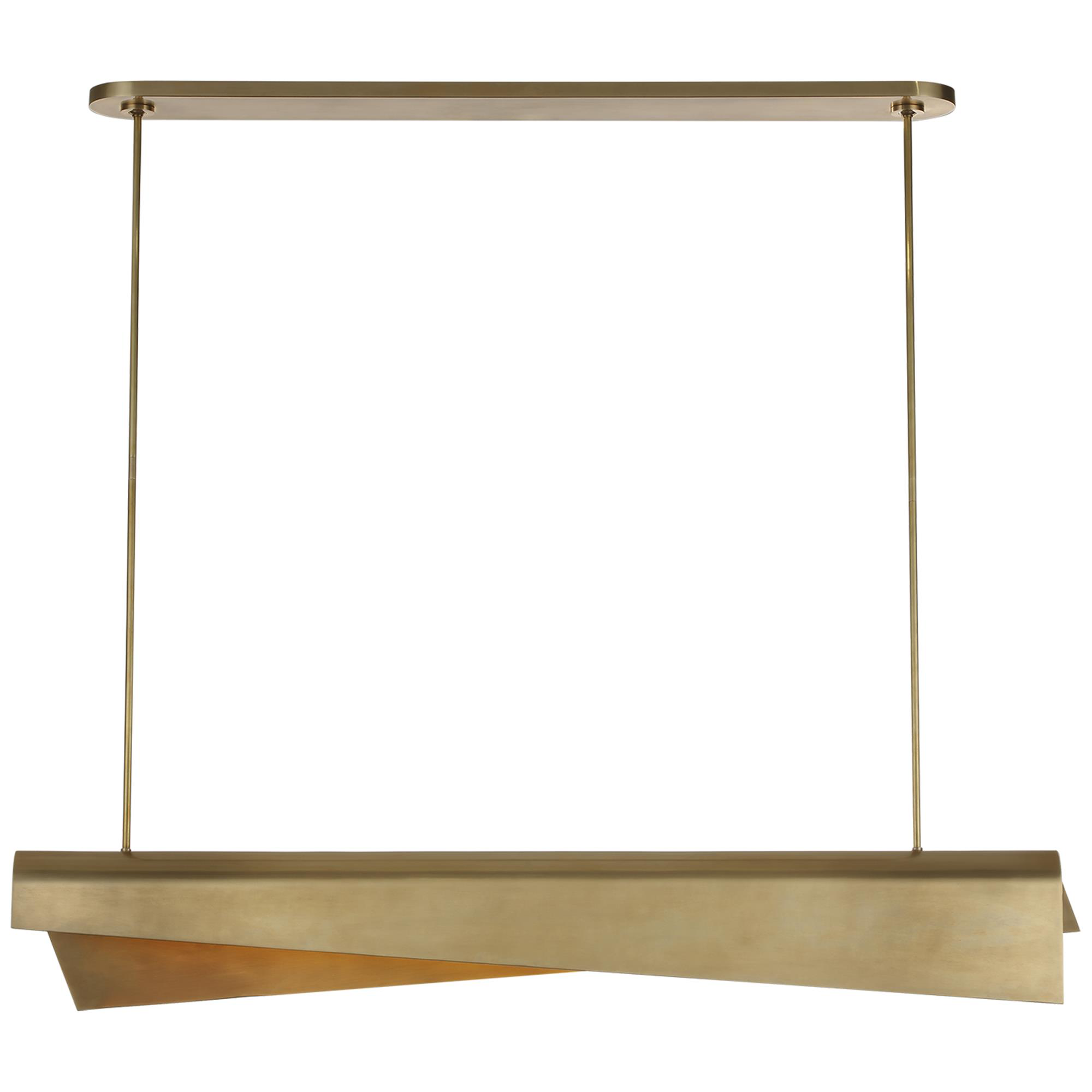 Shown in Antique-Burnished Brass finish