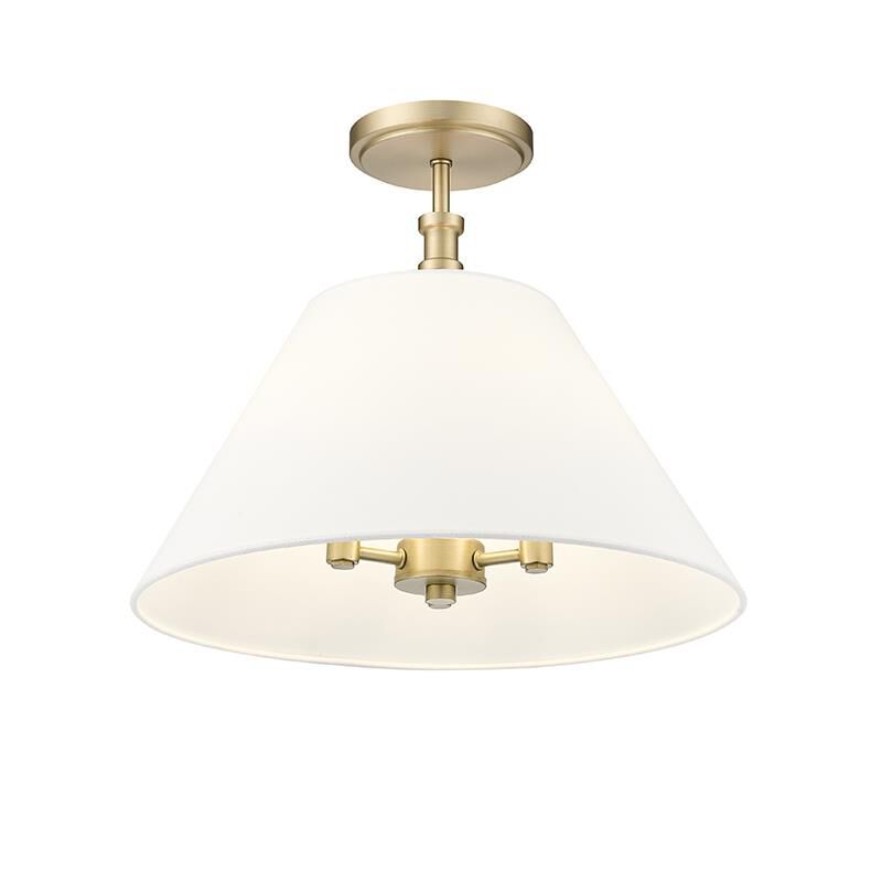 Adorra 16 Inch Semi Flush Mount by Millennium Lighting