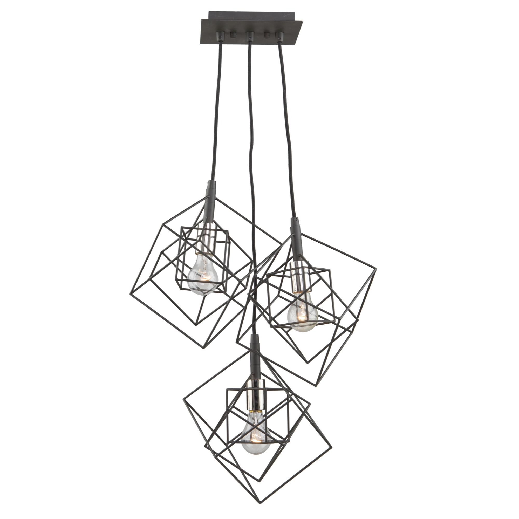 Artistry 27 Inch 3 Light Multi Light Pendant by Artcraft