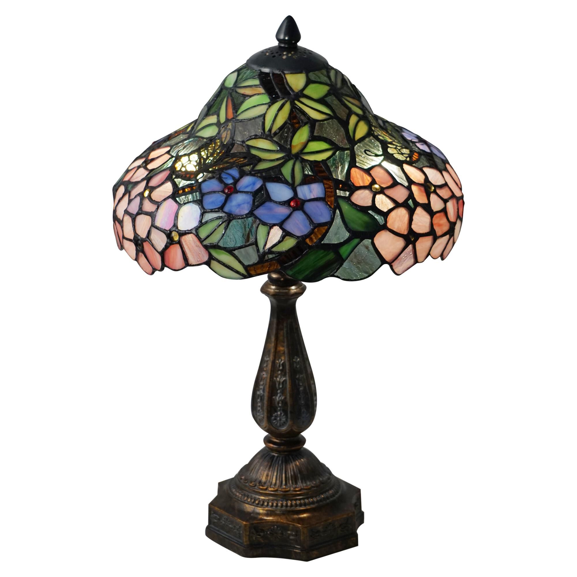 Floral Bounty 18 Inch Table Lamp by Dale Tiffany