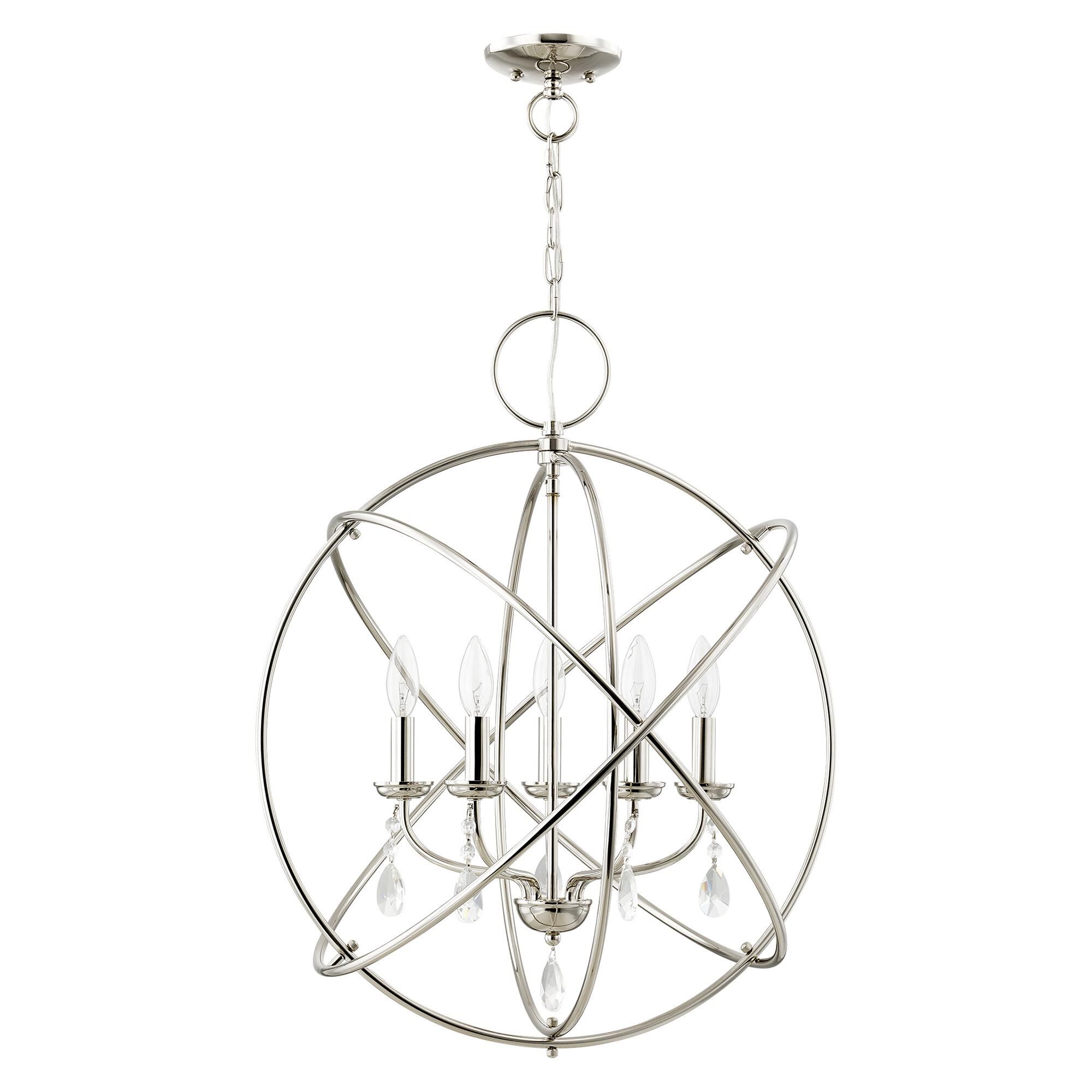 Aria 22 Inch Large Pendant by Livex Lighting
