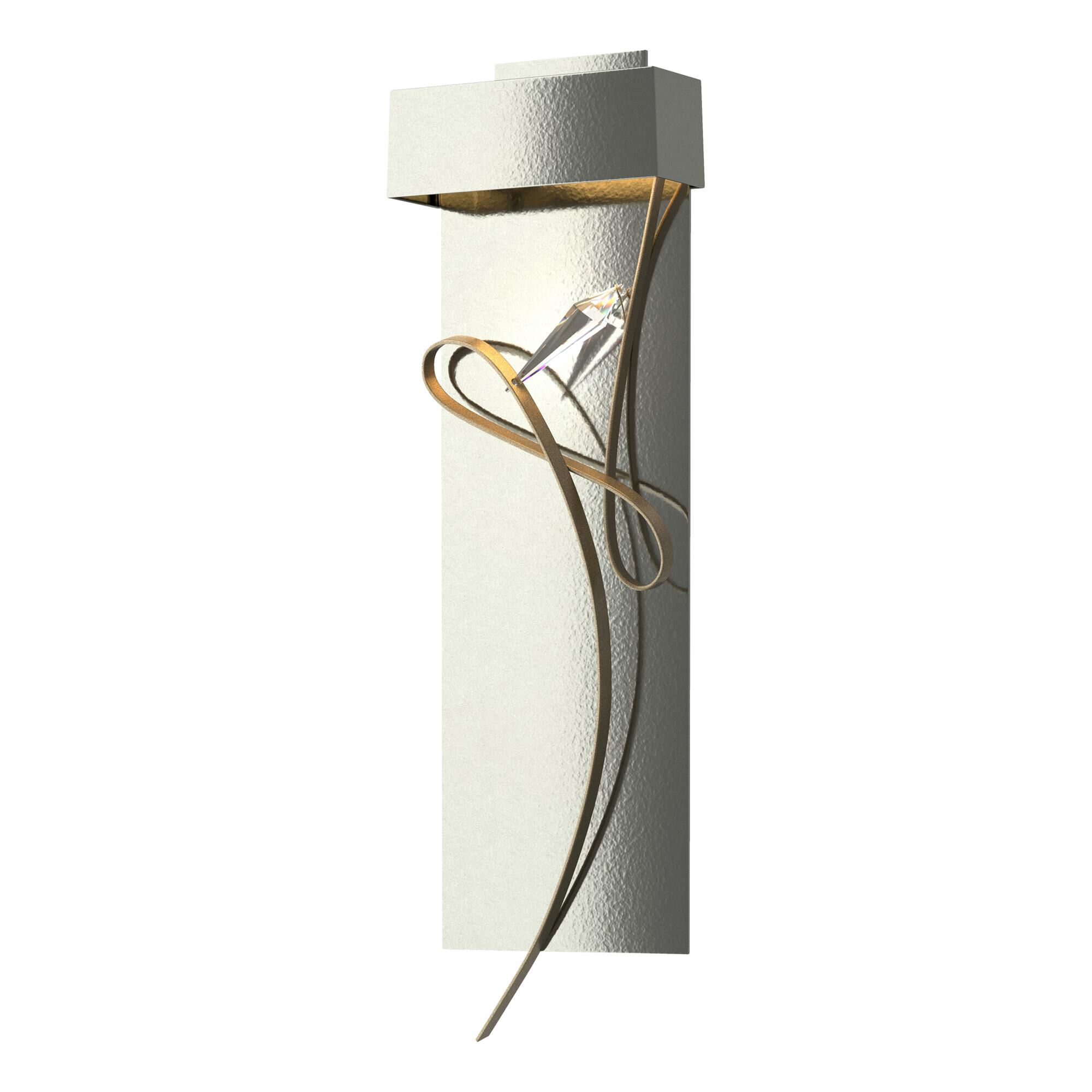 Shown in Sterling finish and Soft Gold accent