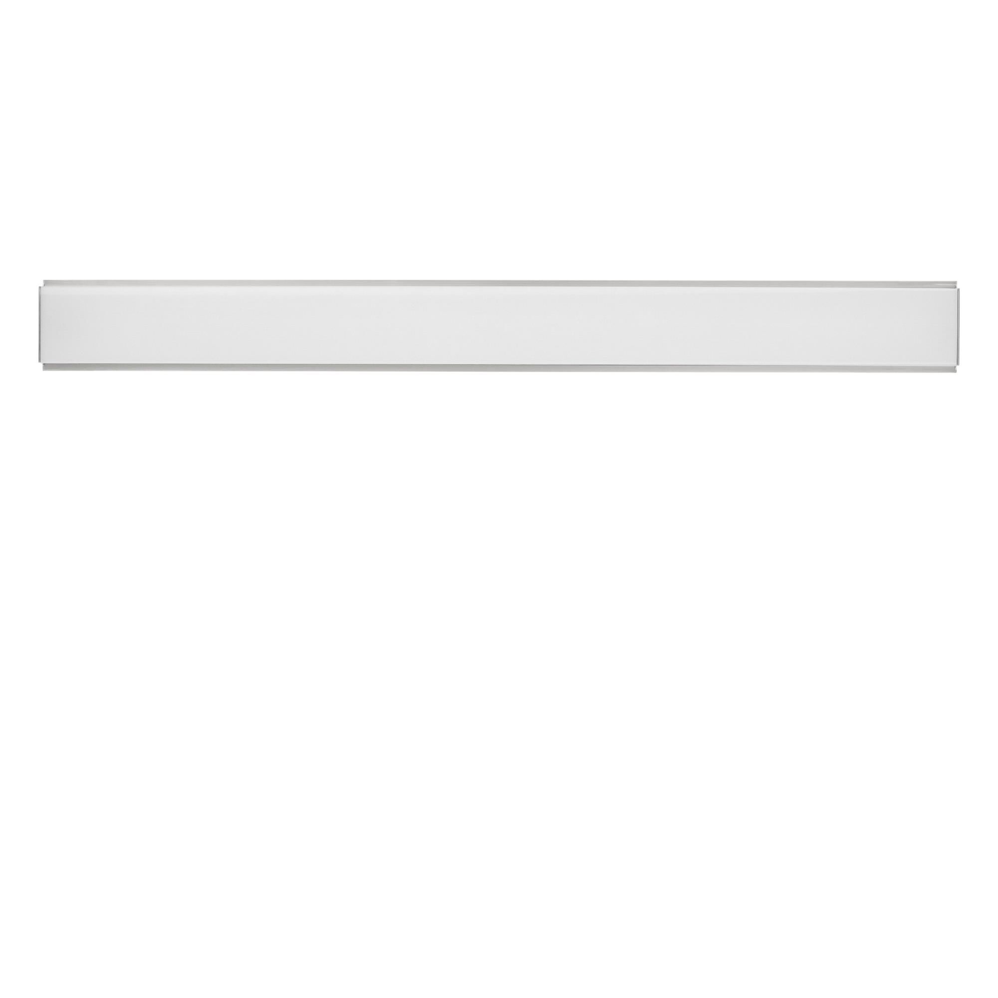 Shown in Brushed Nickel finish and White Acrylic Diffuser shade