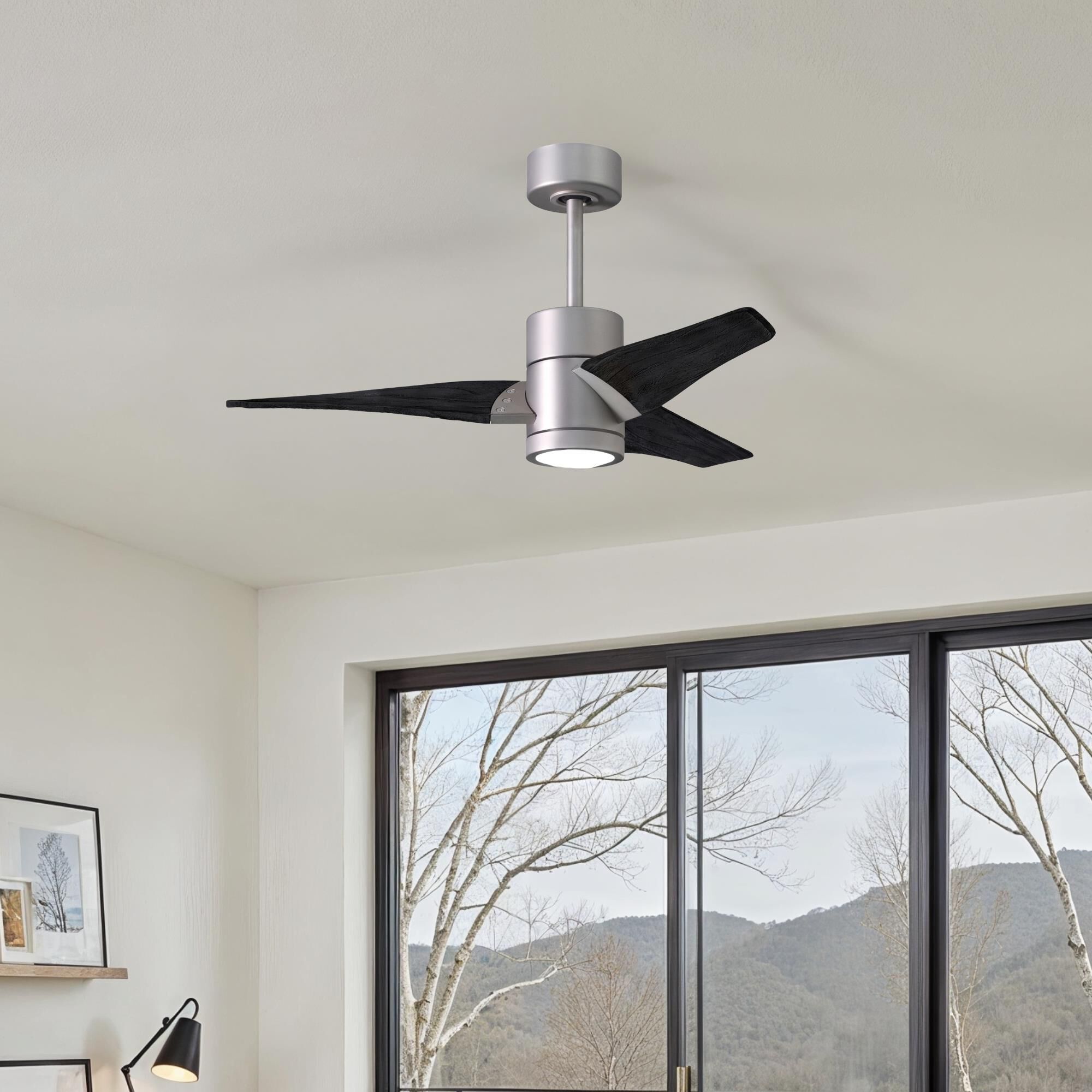 Super Janet 42 Inch Ceiling Fan with Light Kit by Matthews Fan Company
