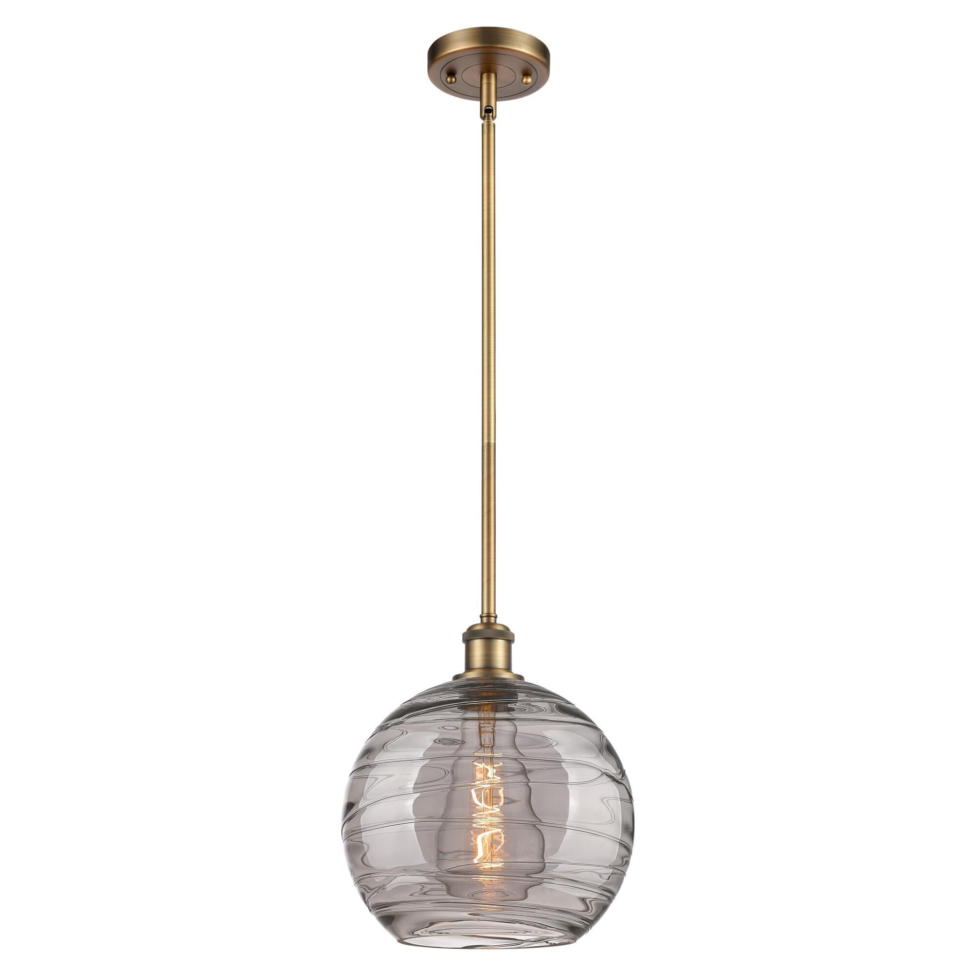 Bruno Marashlian Athens Deco Swirl 10 Inch Mini Pendant by Innovations Lighting