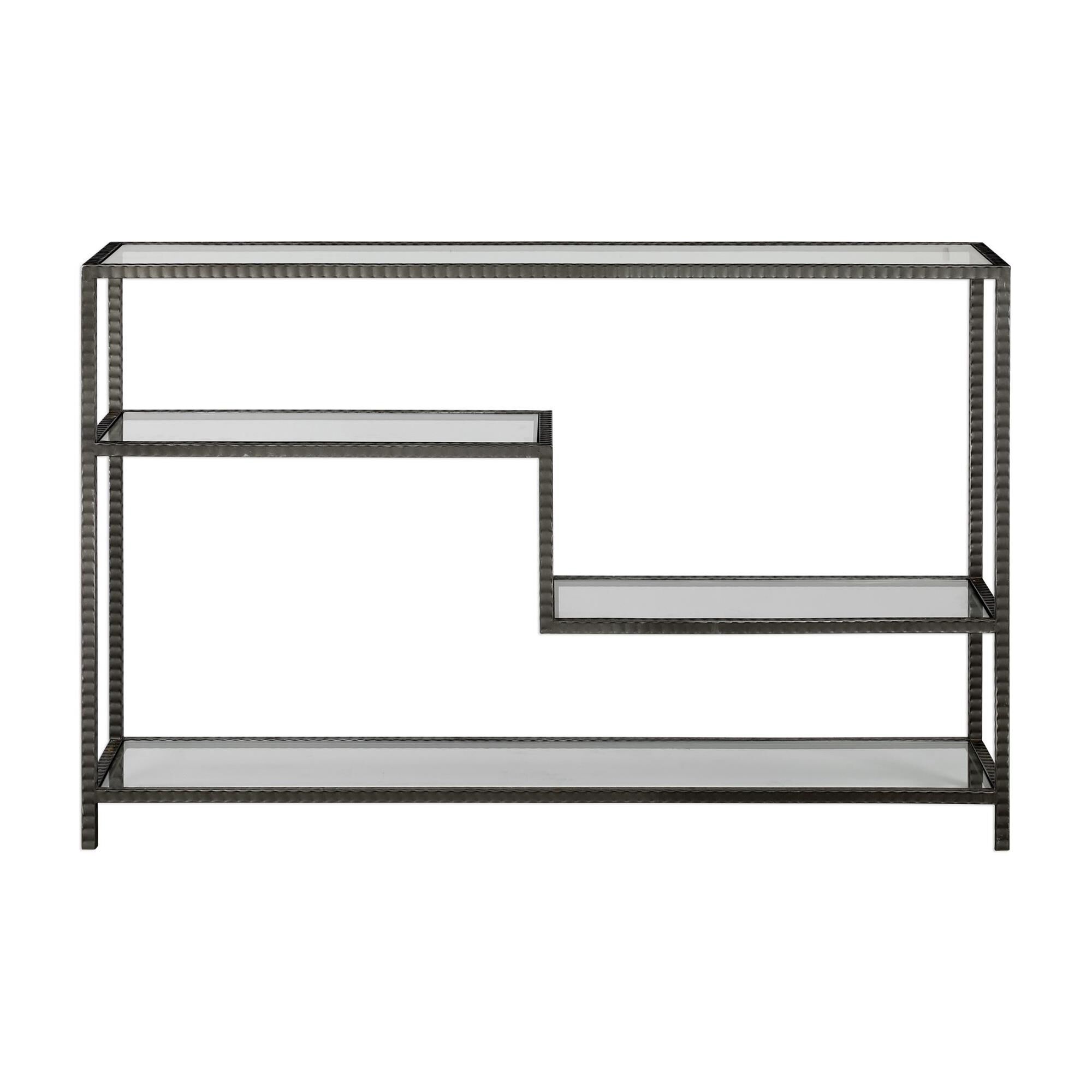 Shown in Aged Gunmetal finish