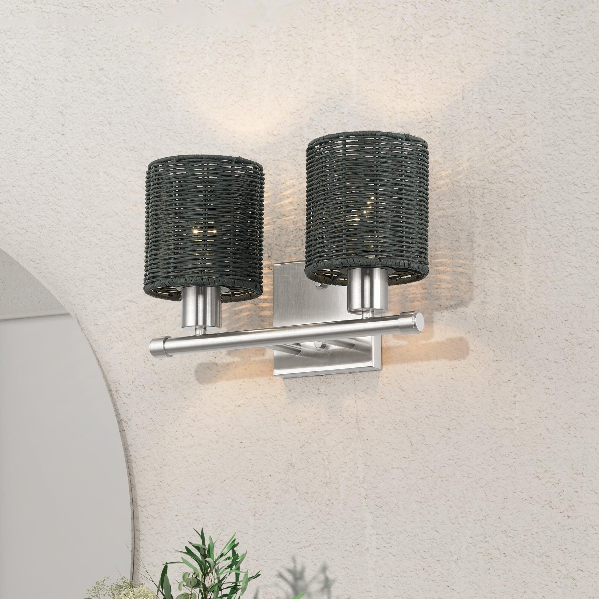 Weavington 14 Inch Bath Vanity Light by Livex Lighting