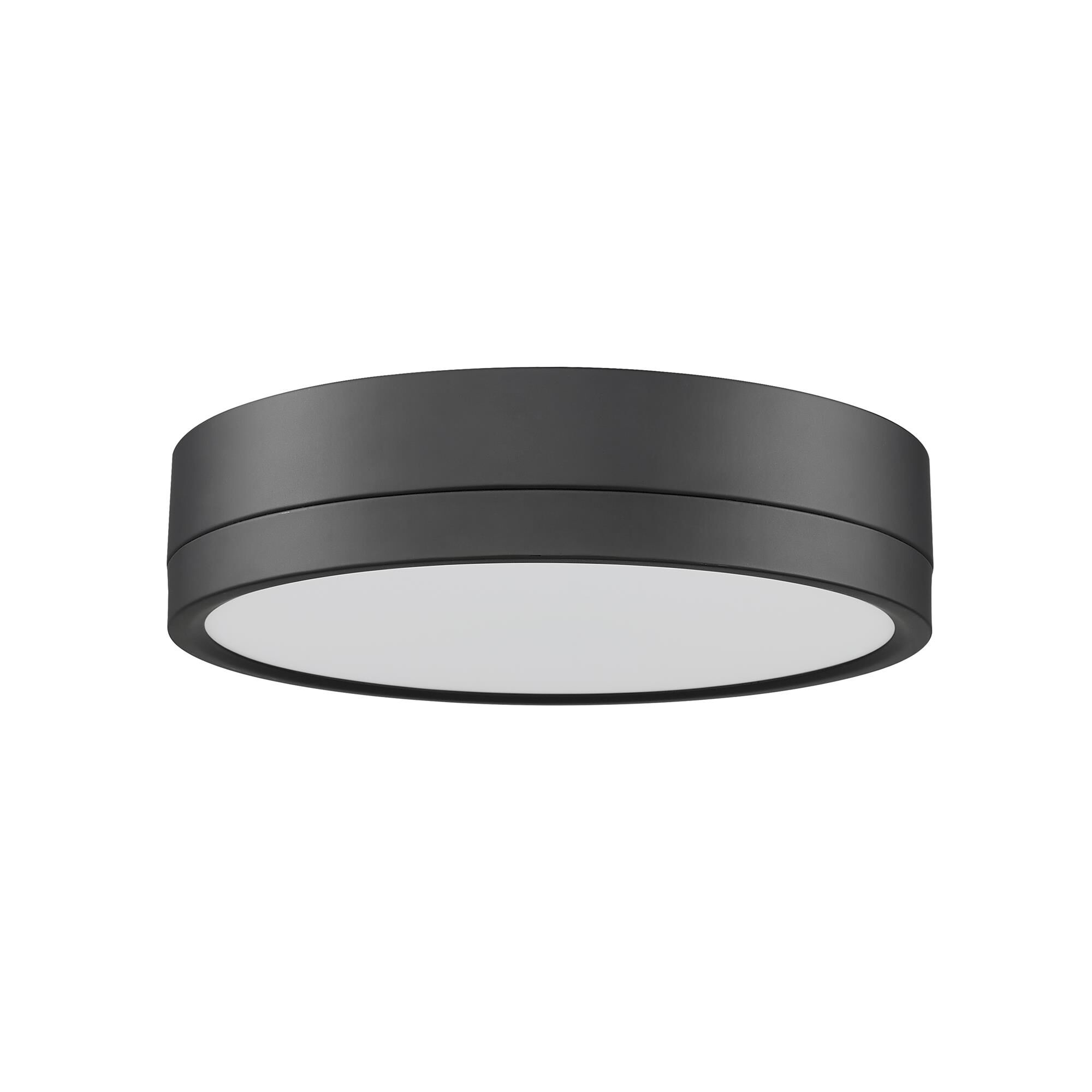 Shown in Matte Black finish and Frosted glass