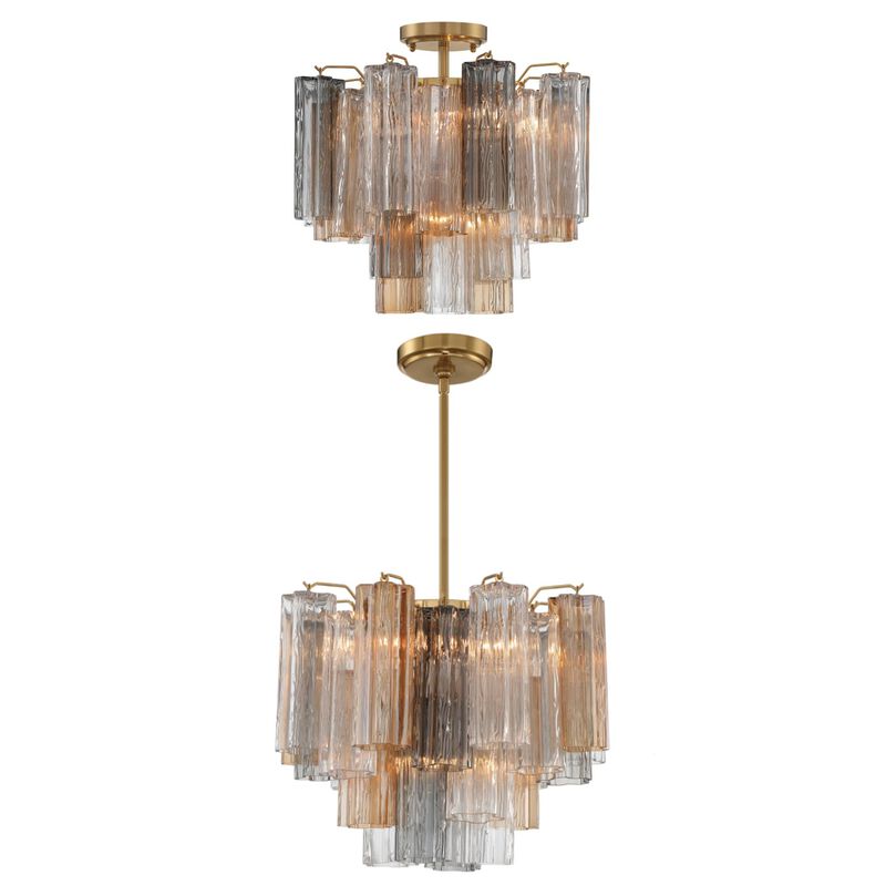 Addis 18 Inch Chandelier by Crystorama