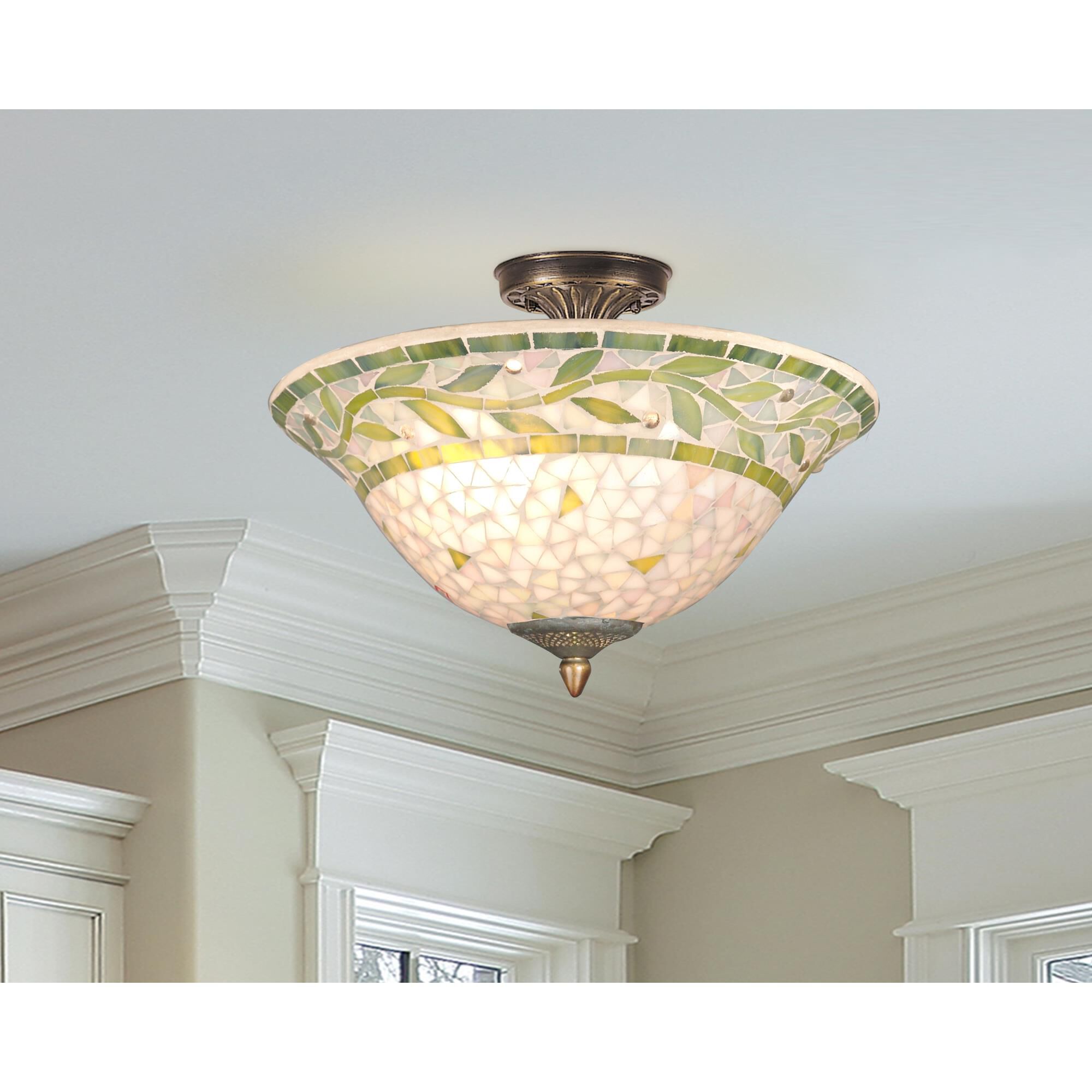 Shown in Antique Brass finish