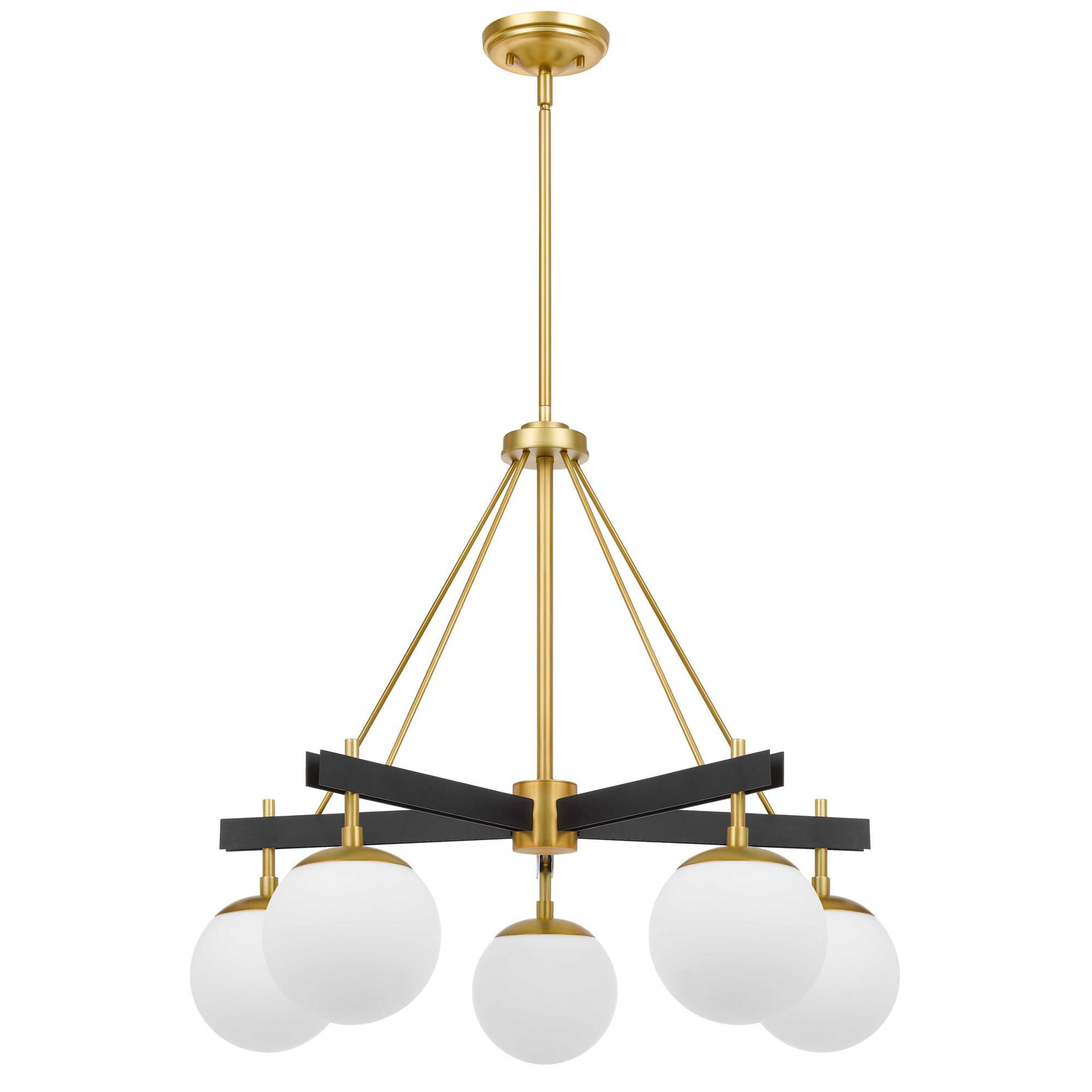 Allie 28 Inch 5 Light Chandelier by Varaluz
