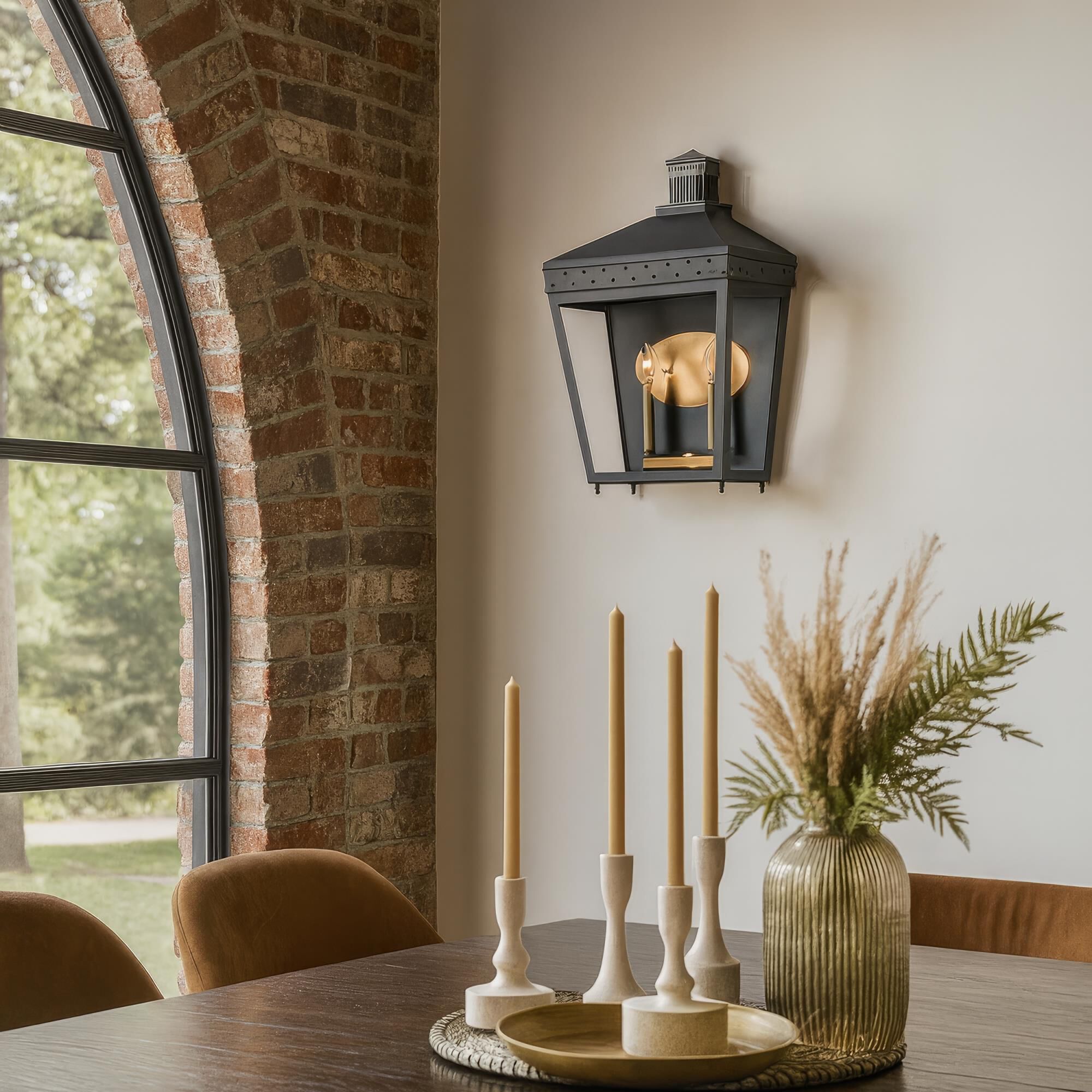 Shown in Silver and Gray finish and Clear glass