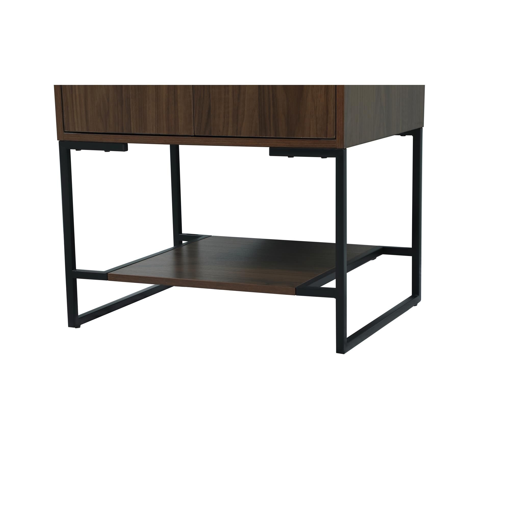 Shown in Walnut finish