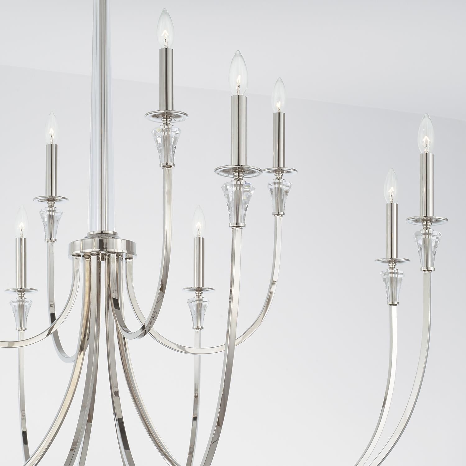 Laurent 52 Inch 12 Light Chandelier Capitol Lighting