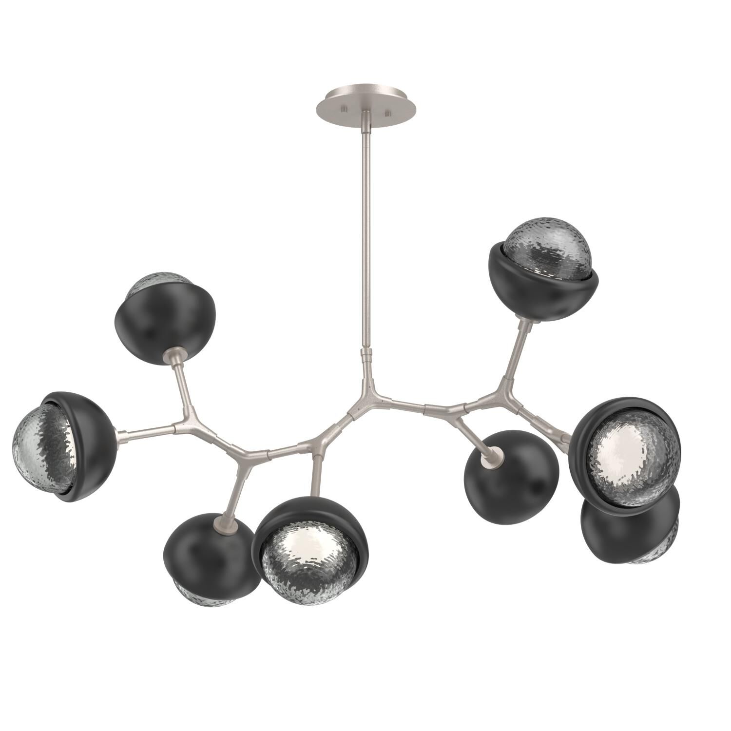 Levi Wilson Cabochon 38 Inch Linear Suspension Light by Hammerton Studio