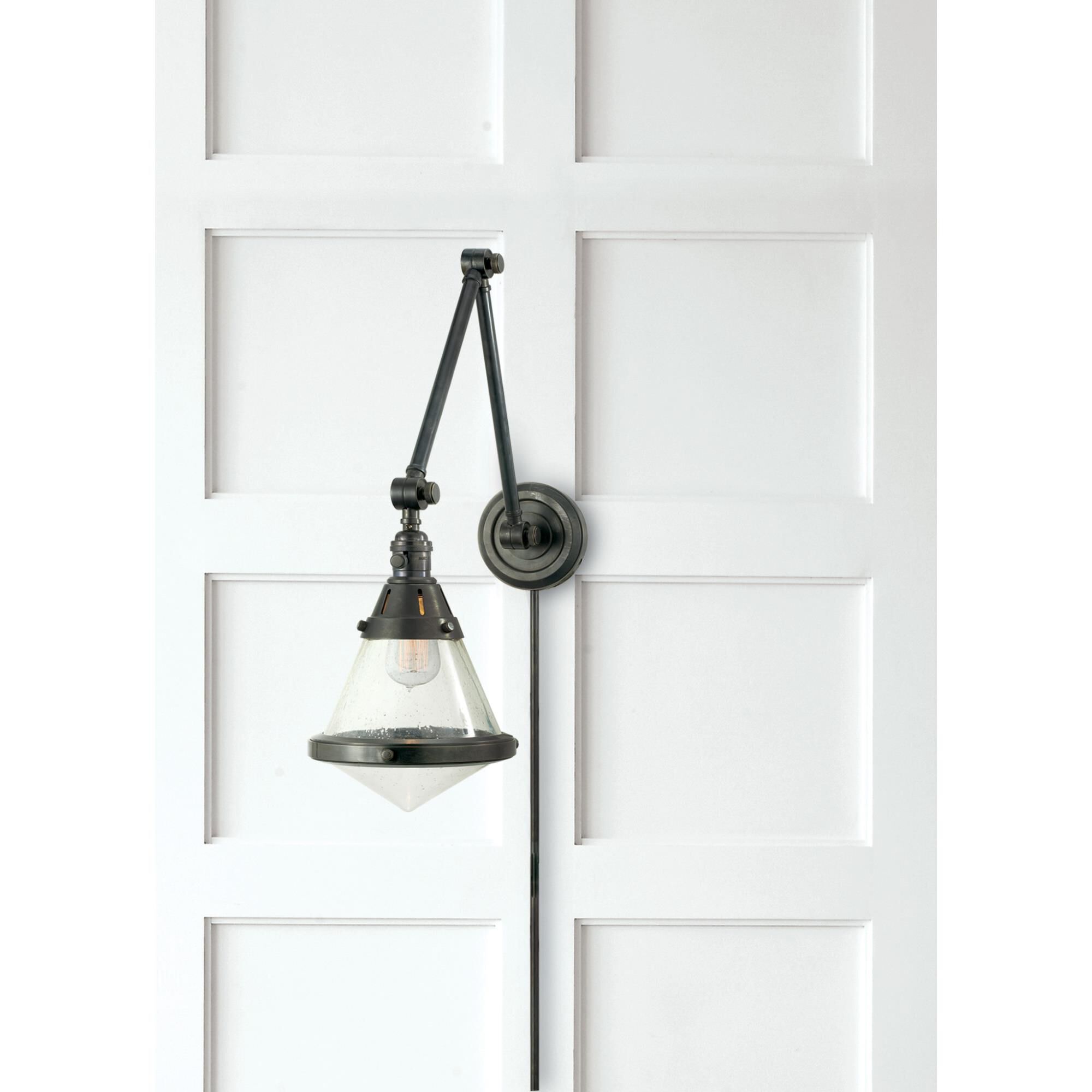 Thomas O'Brien Gale Wall Swing Lamp by Visual Comfort Signature Collection