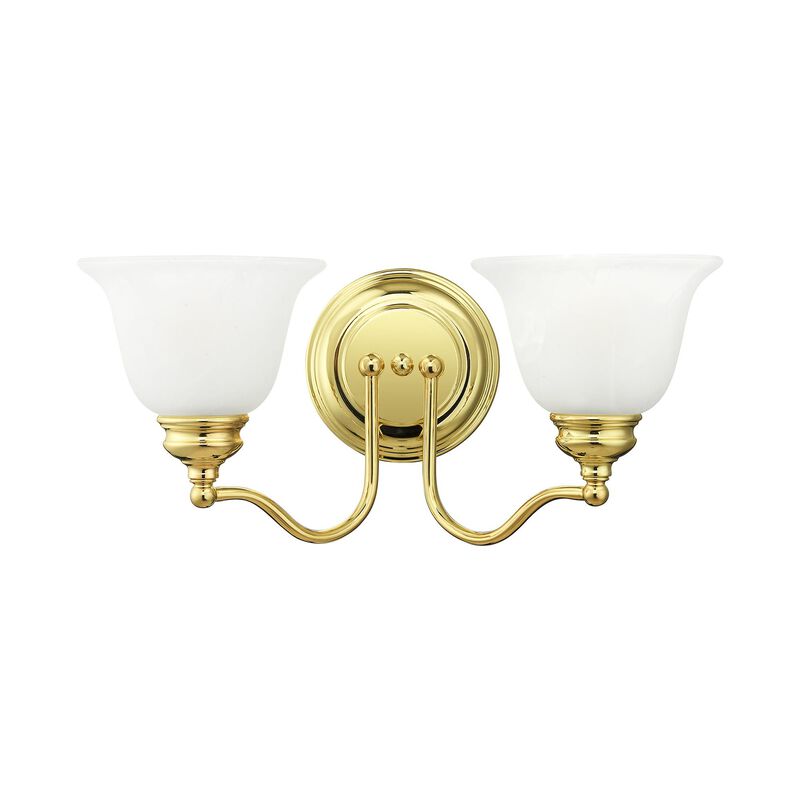 Essex 15 Inch 2 Light Bath Vanity Light by Livex Lighting