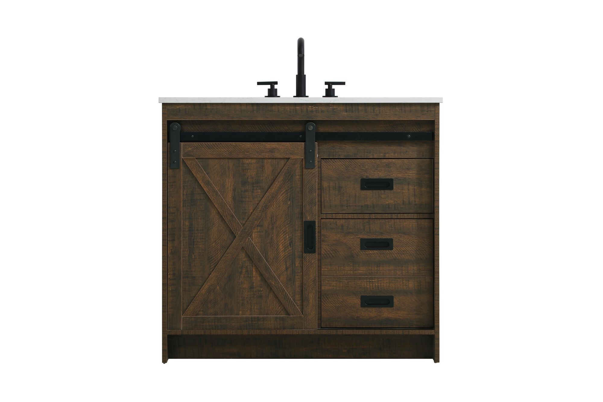Shown in Expresso finish