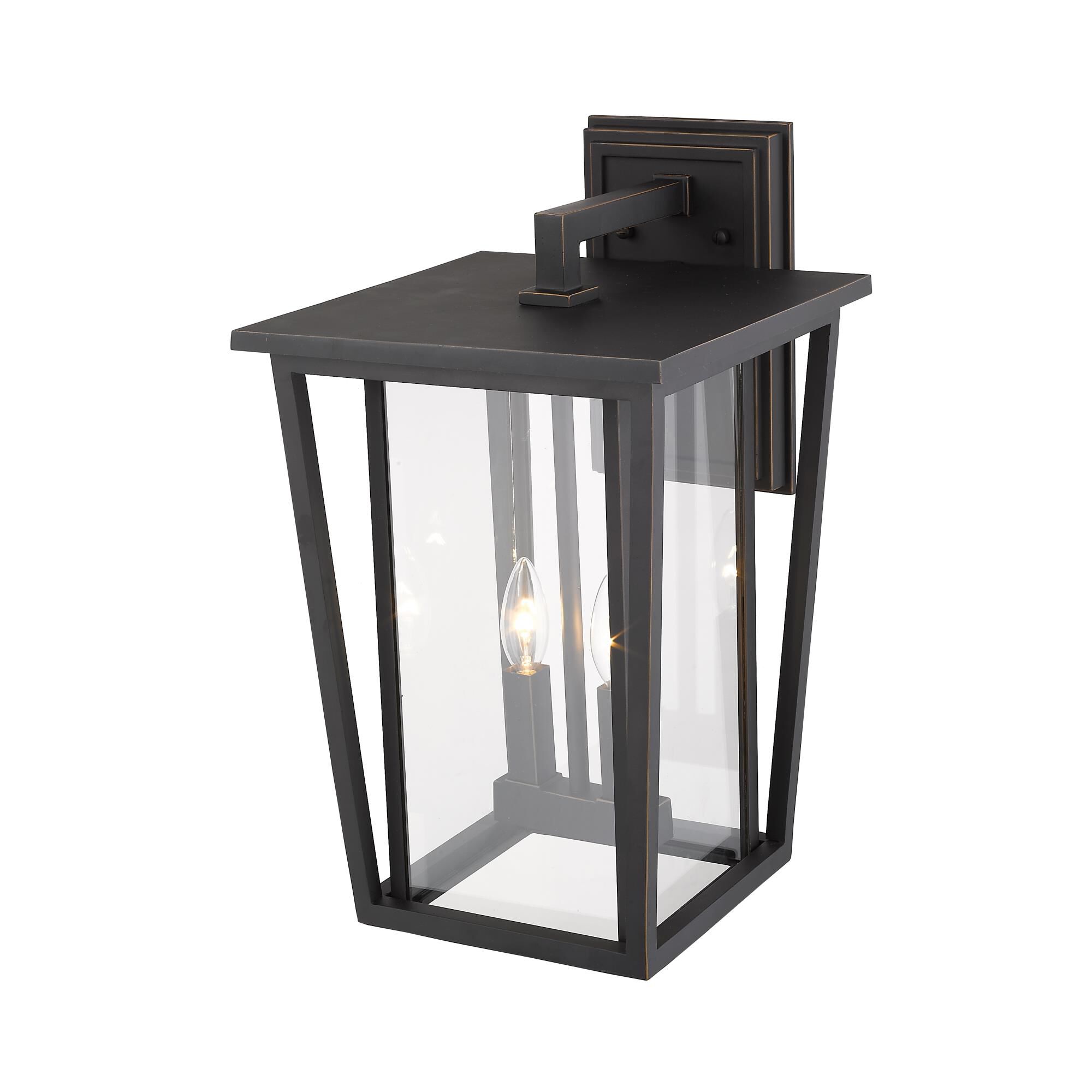 Seoul 18 Inch Tall 2 Light Outdoor Wall Light by Z-Lite