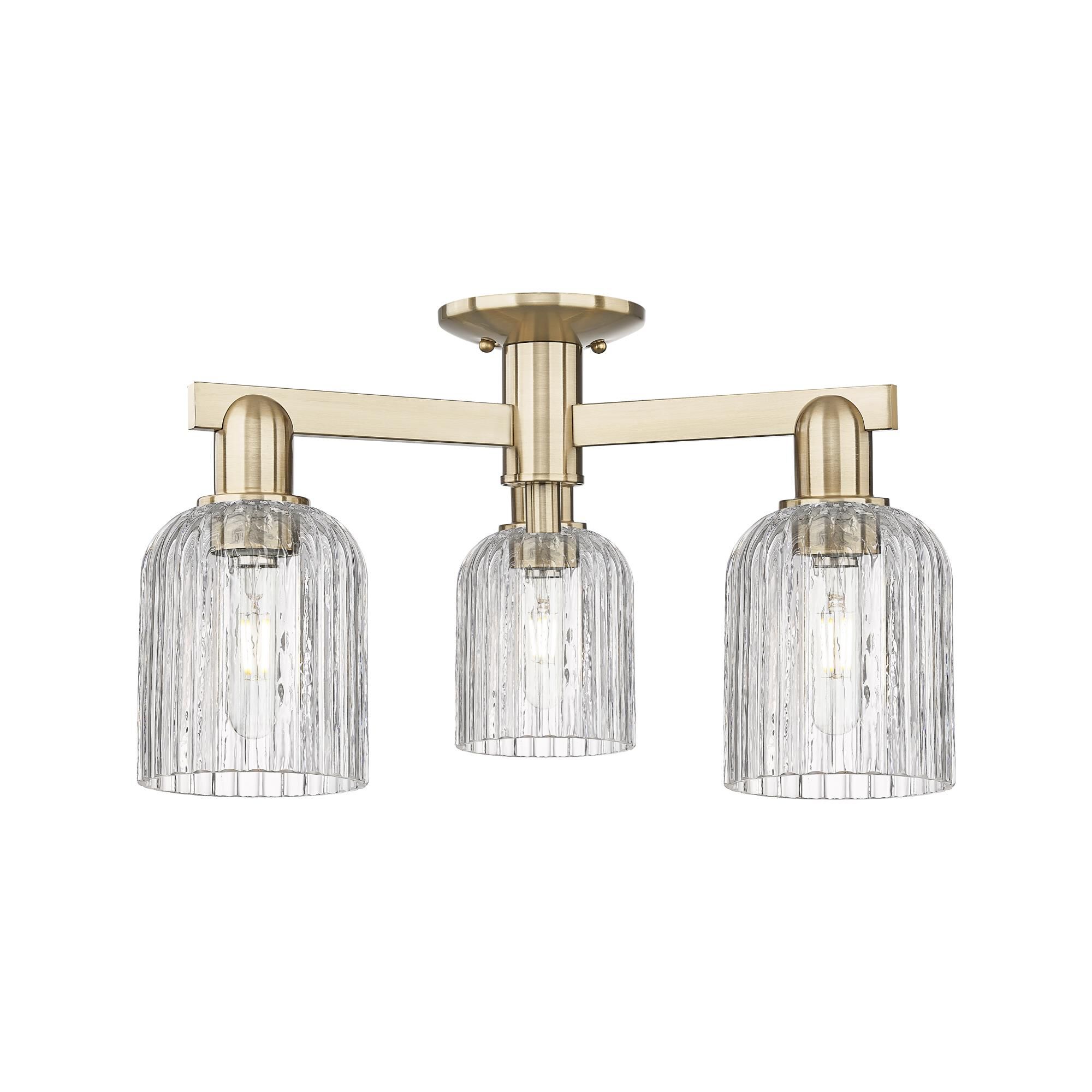 Bruno Marashlian Bridal Veil 23 Inch Semi Flush Mount by Innovations Lighting