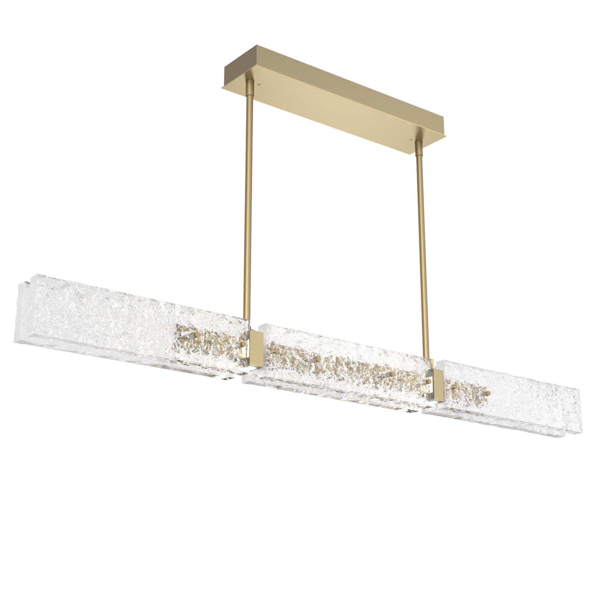Levi Wilson Glacier 50 Inch 12 Light LED Linear Suspension Light by Hammerton Studio