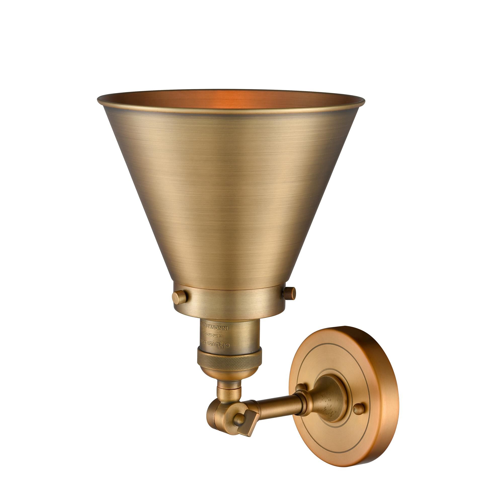 Shown in Brushed Brass finish