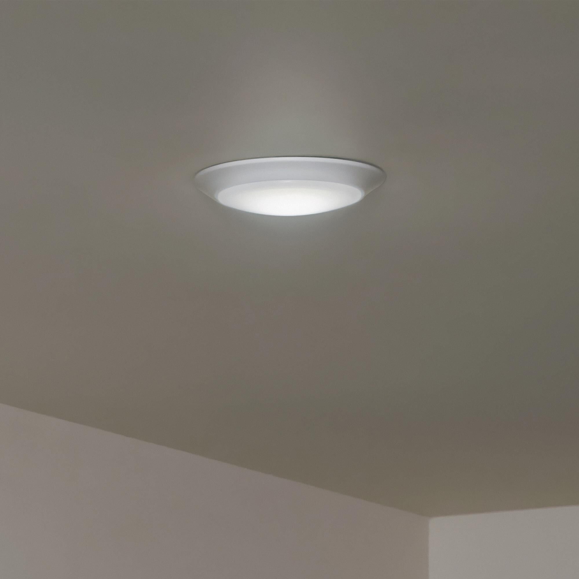 Shown in White finish and White Polycarbonate glass