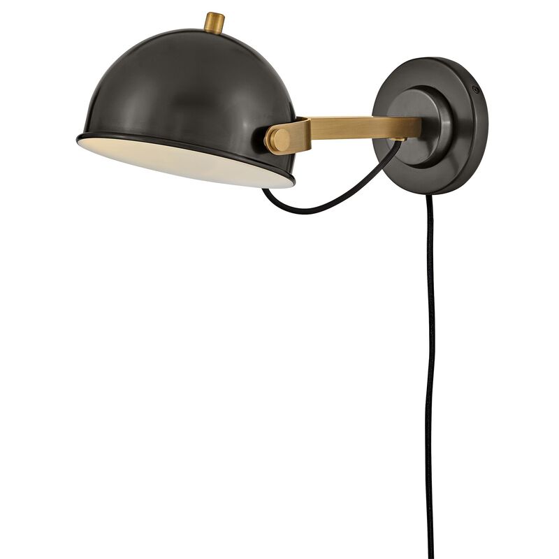 Spence Medium Wall Swing Lamp by Hinkley