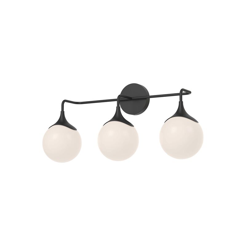 Nouveau 26 Inch 3 Light Bath Vanity Light by Alora Mood