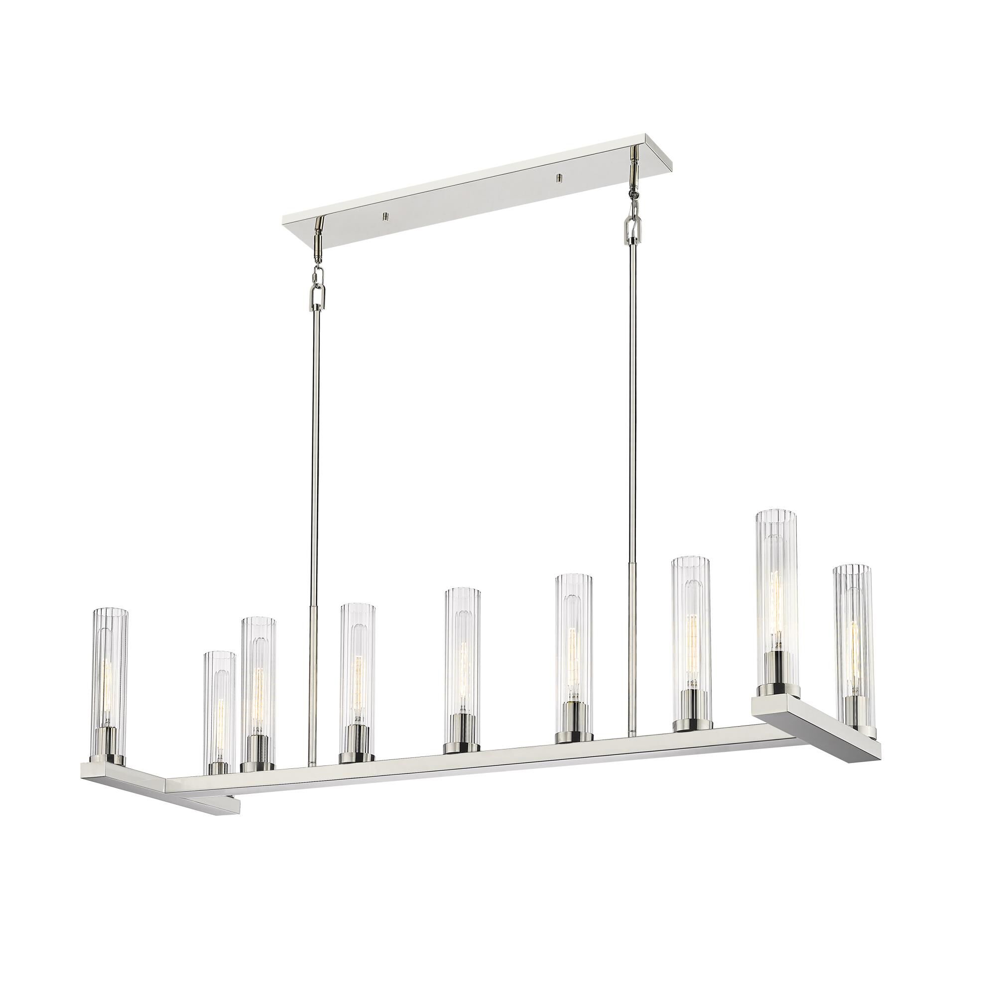 Beau 56 Inch 9 Light Linear Suspension Light by Z-Lite