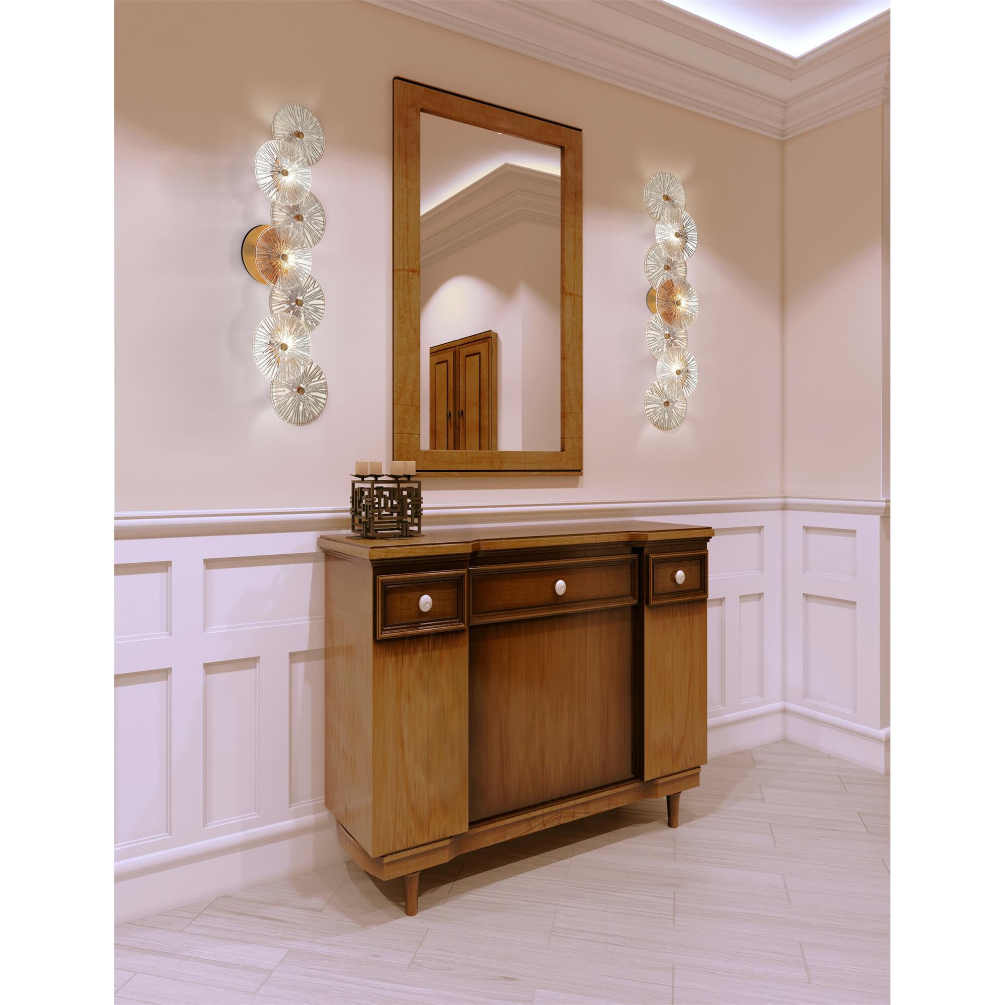 Sue-Anne 30 Inch 3 Light Bath Vanity Light,