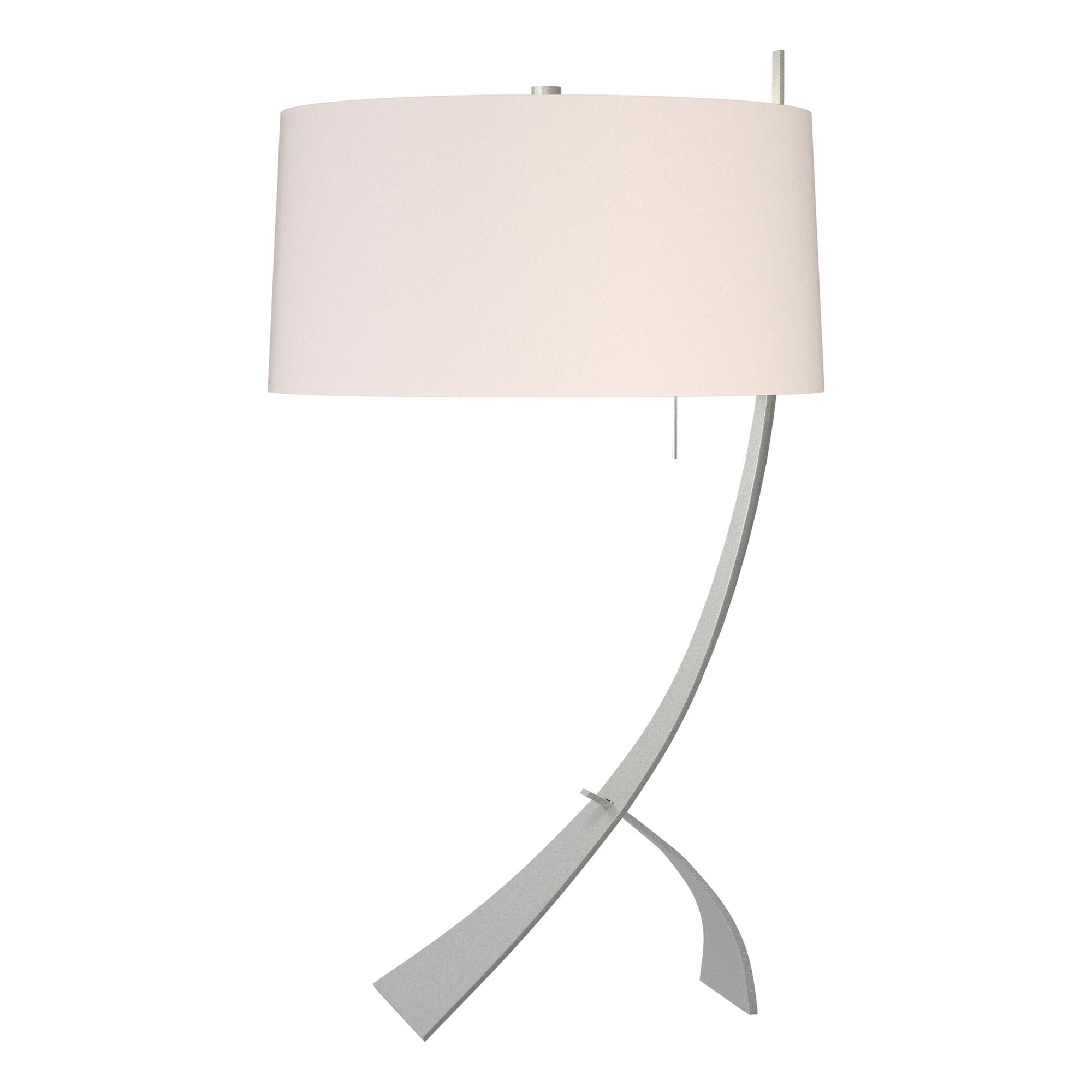 Shown in Vintage Platinum finish and Flax shade