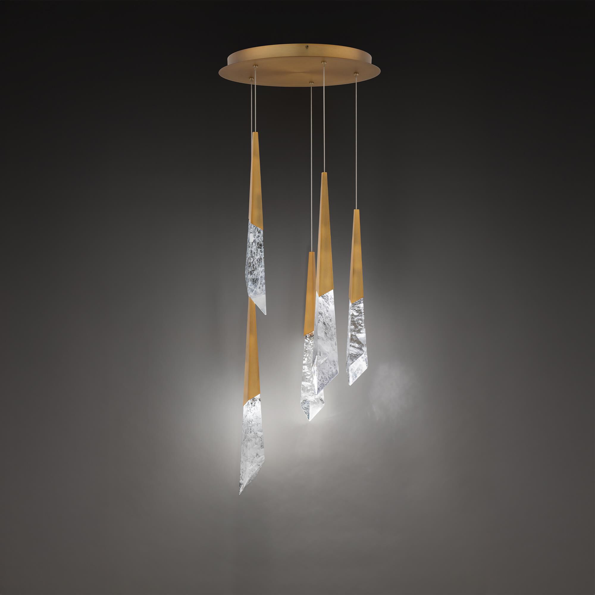 Solitude 5 Light Multi Light Pendant by Schonbek Beyond