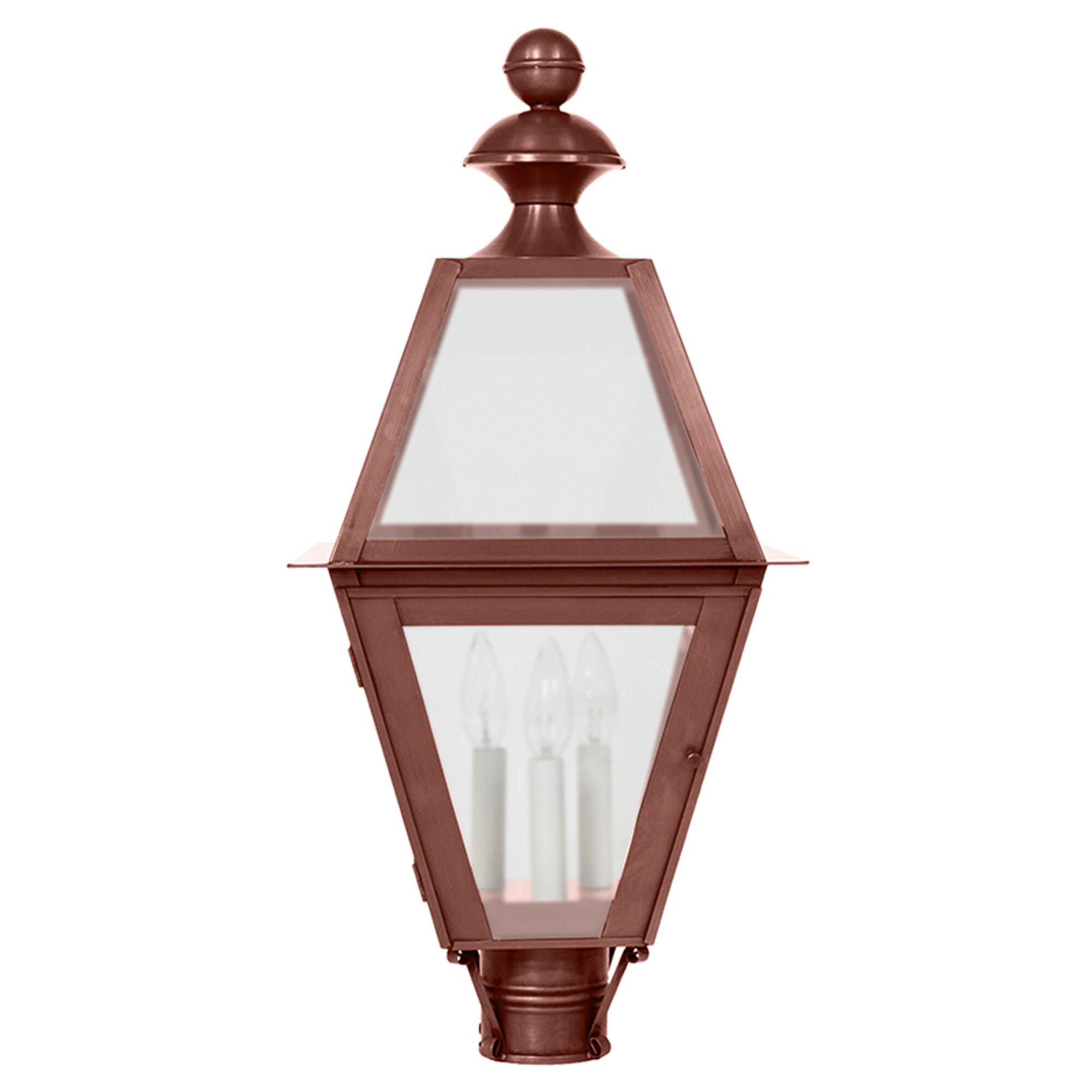 Boston 26 Inch 3 Light Outdoor Post Lamp,