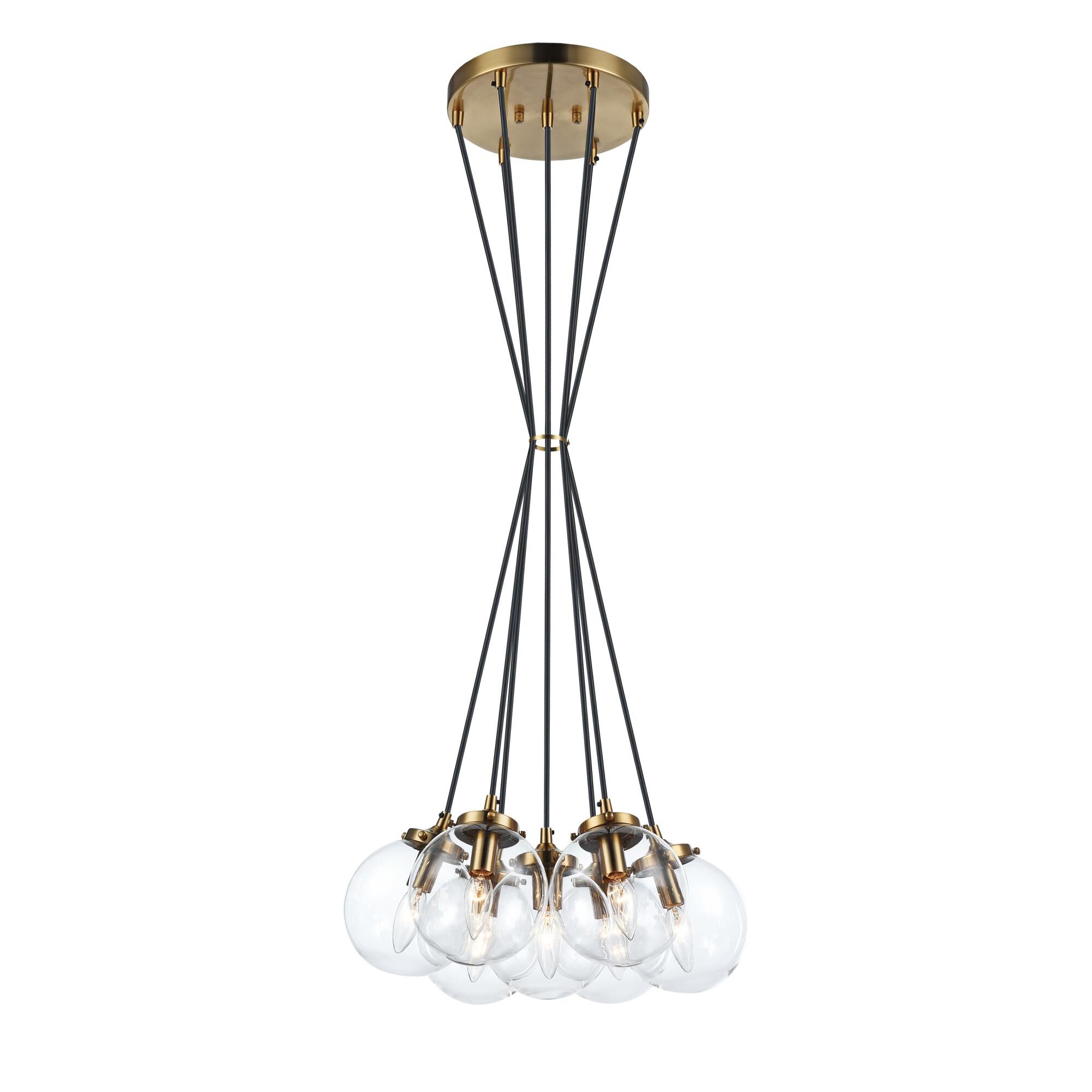 The Bougie 7 Light Multi Light Pendant by Matteo Lighting