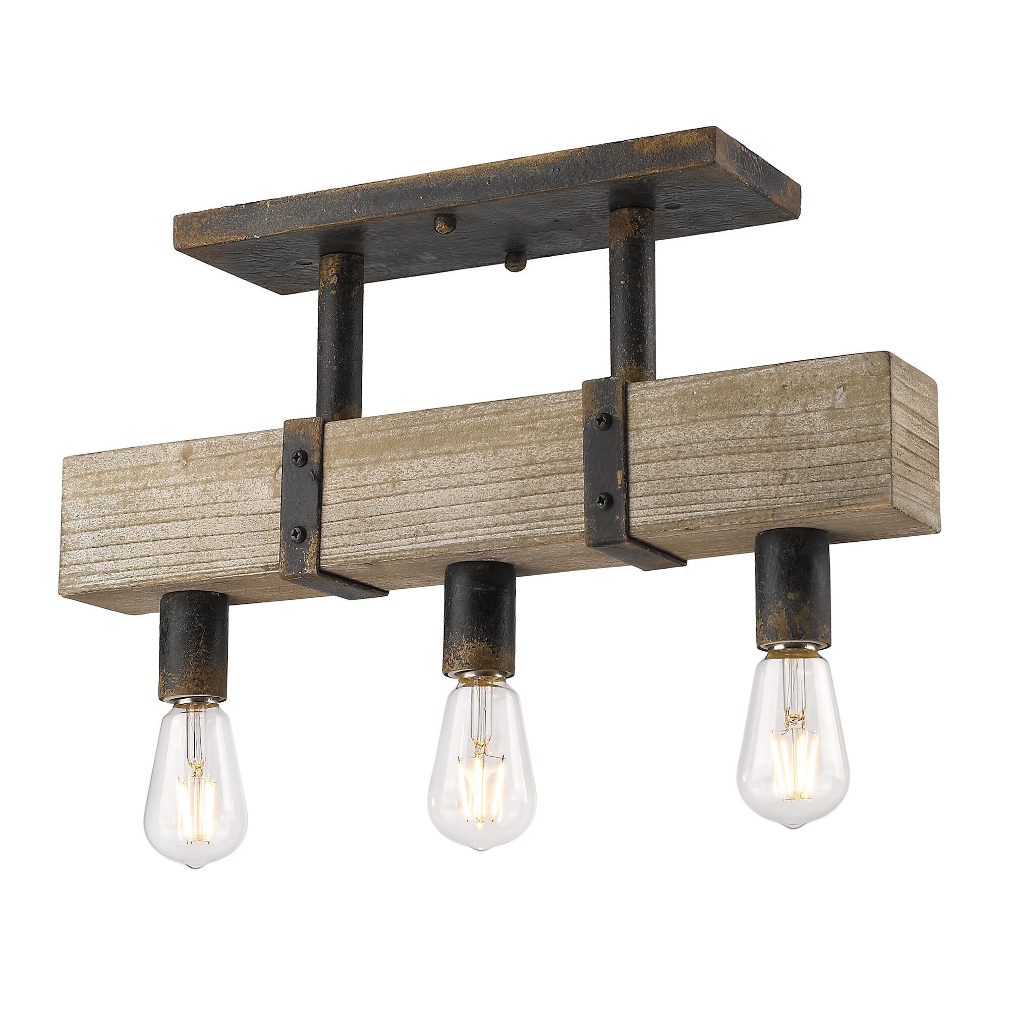 Shown in Antique Black Iron finish