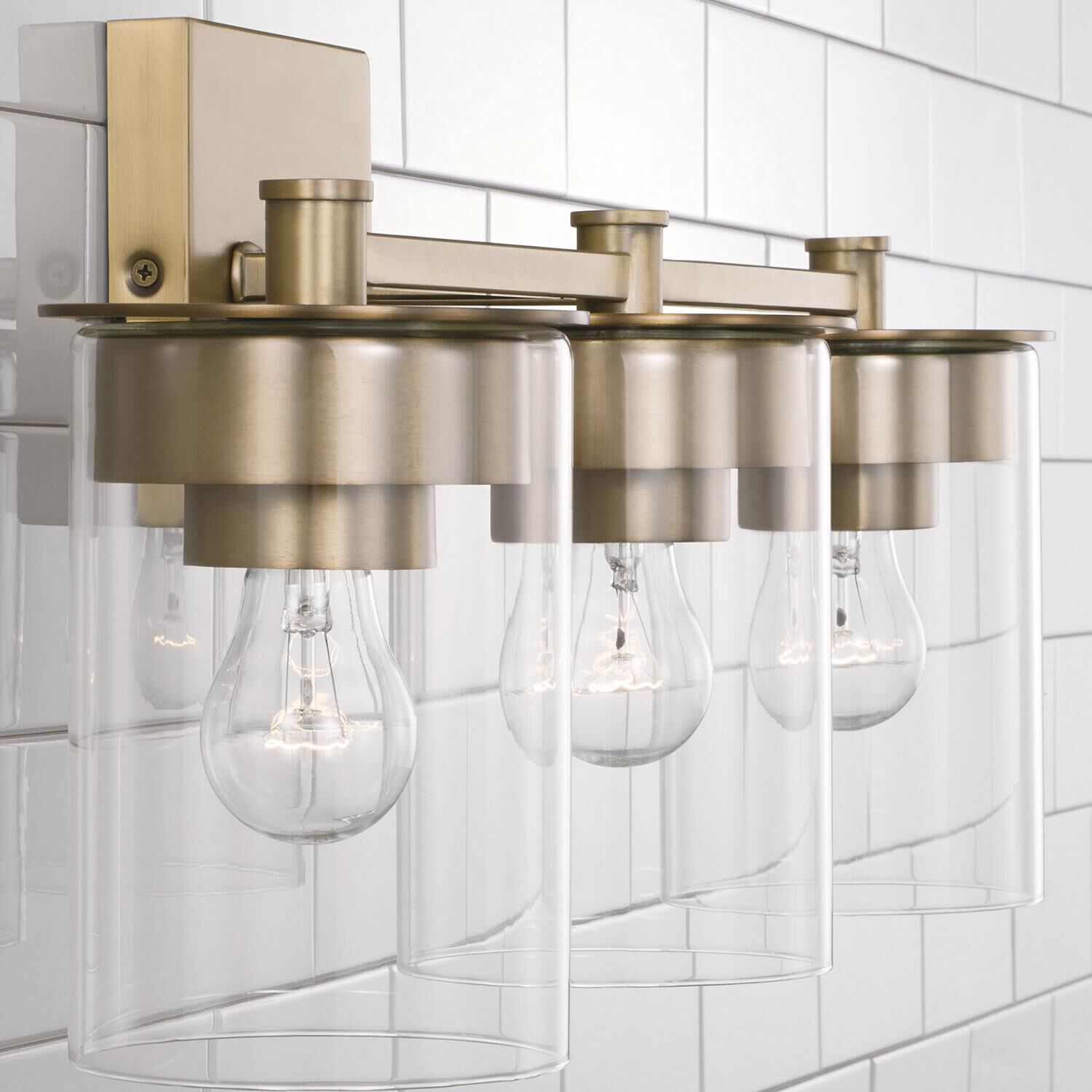 Mason 21 Inch 3 Light Bath Vanity Light by Homeplace by Capital Lighting Fixture Company