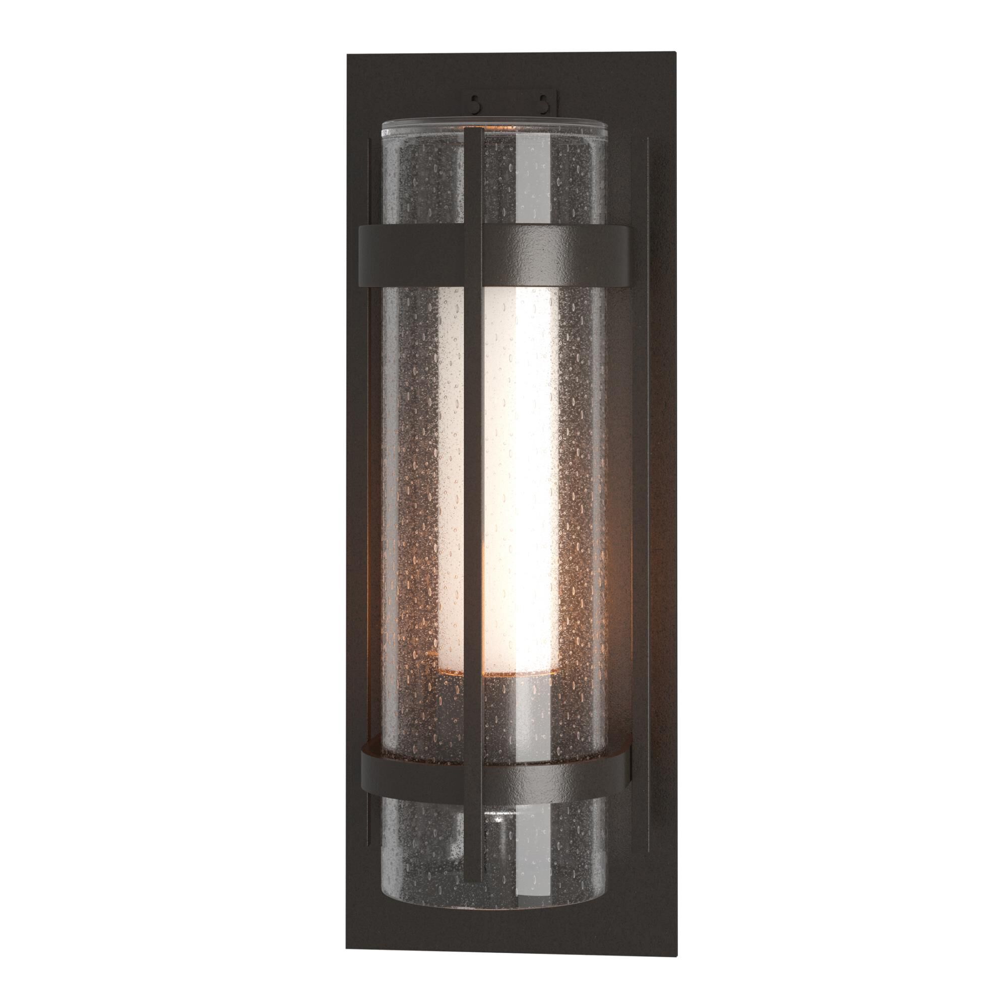 Hubbardton Forge Banded 25 Inch Tall Outdoor Wall Light