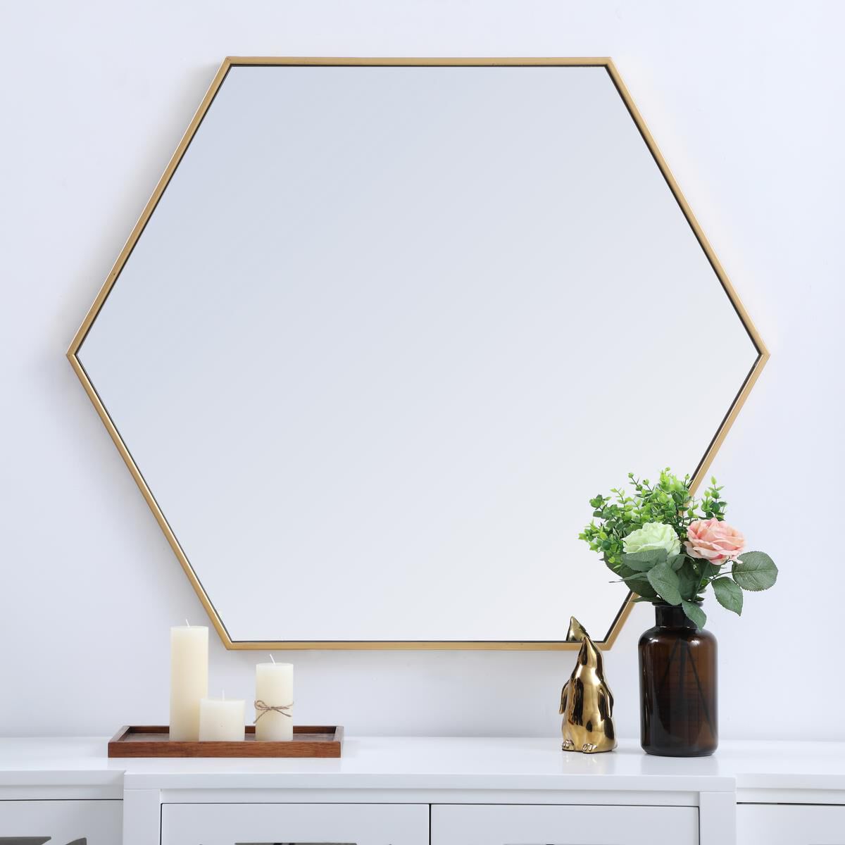 Shown in Brass finish