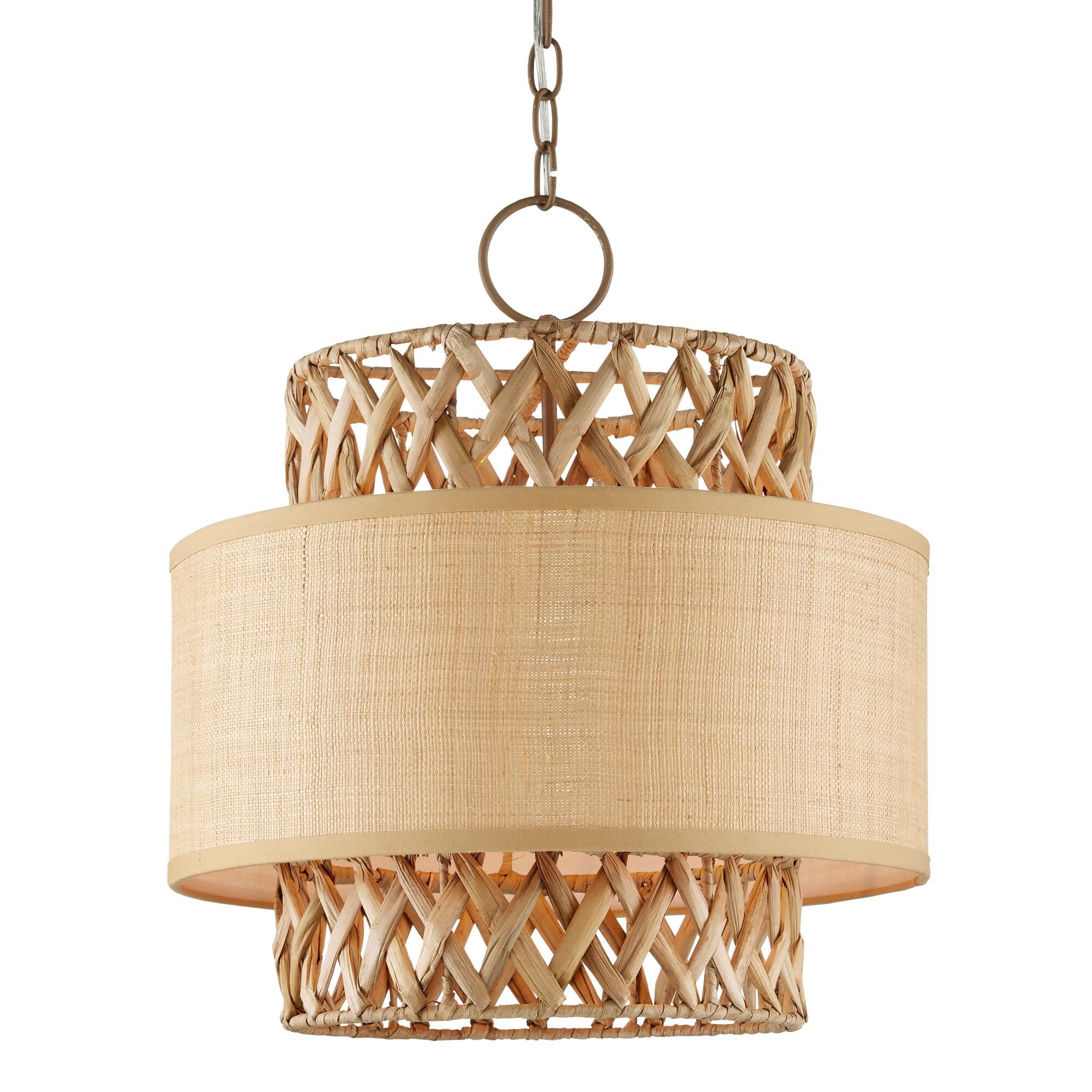 Isola 18 Inch Large Pendant by Currey and Company
