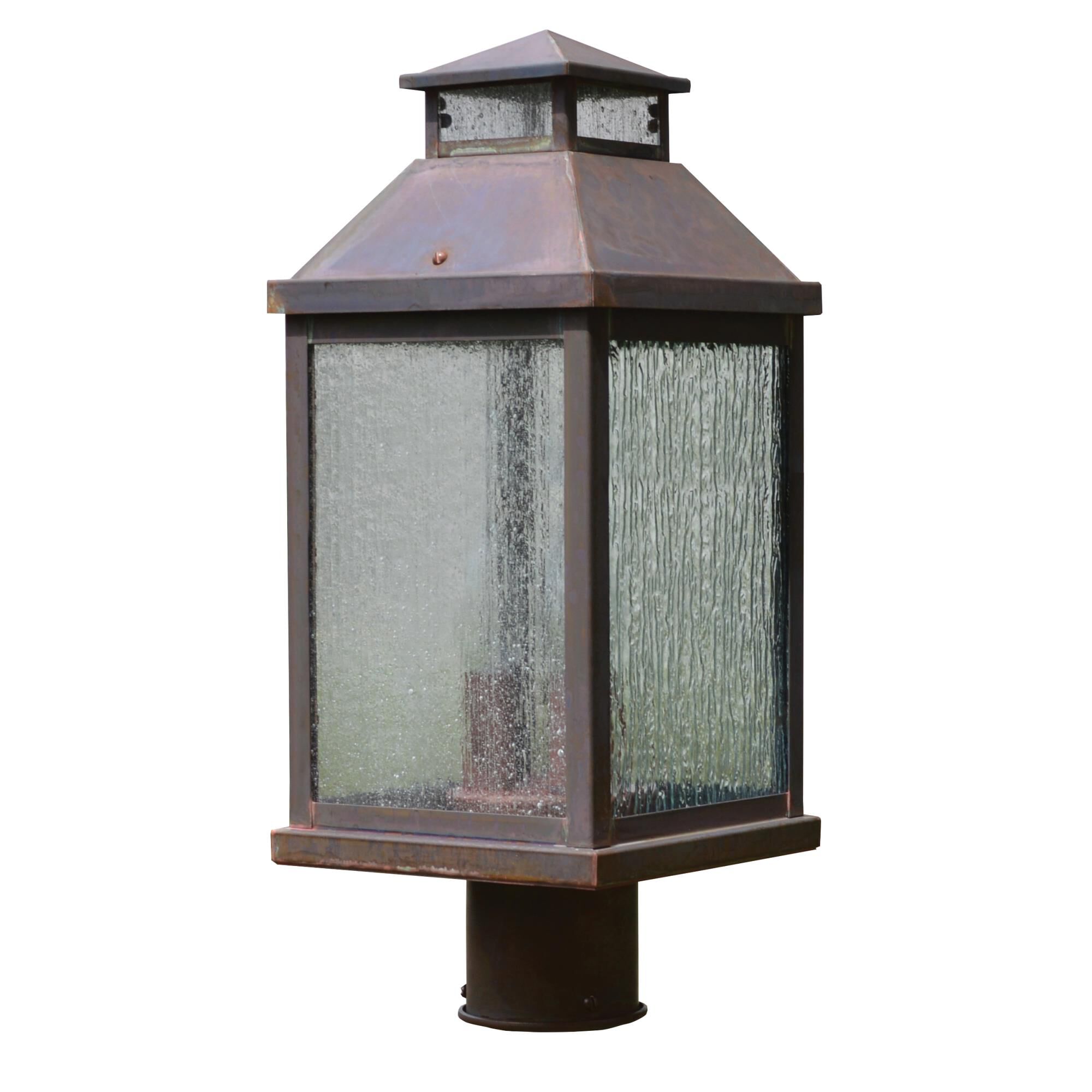 Canterbury 21 Inch Tall 3 Light Outdoor Post Lamp | Capitol Lighting