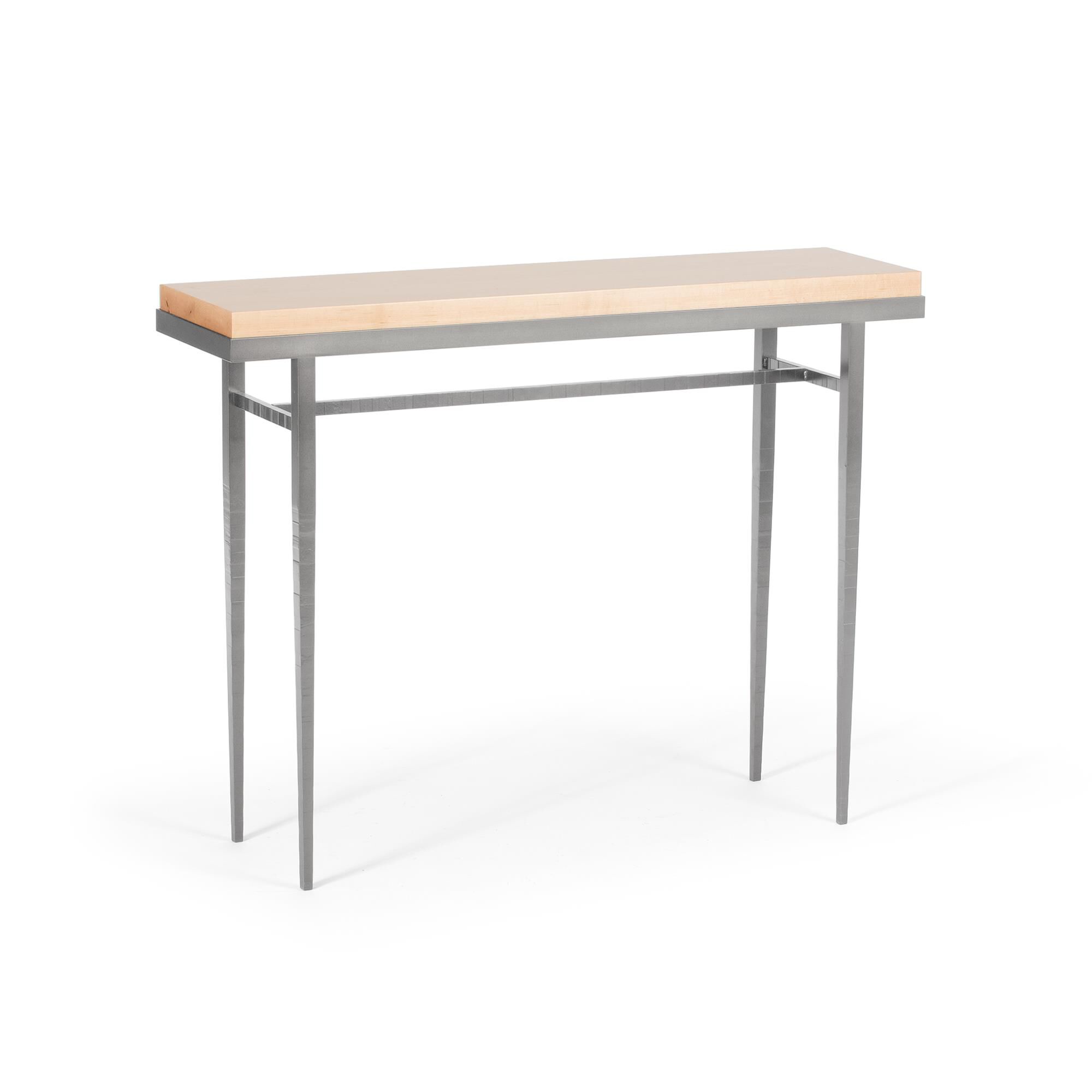 Shown in Vintage Platinum finish and Maple Natural accent