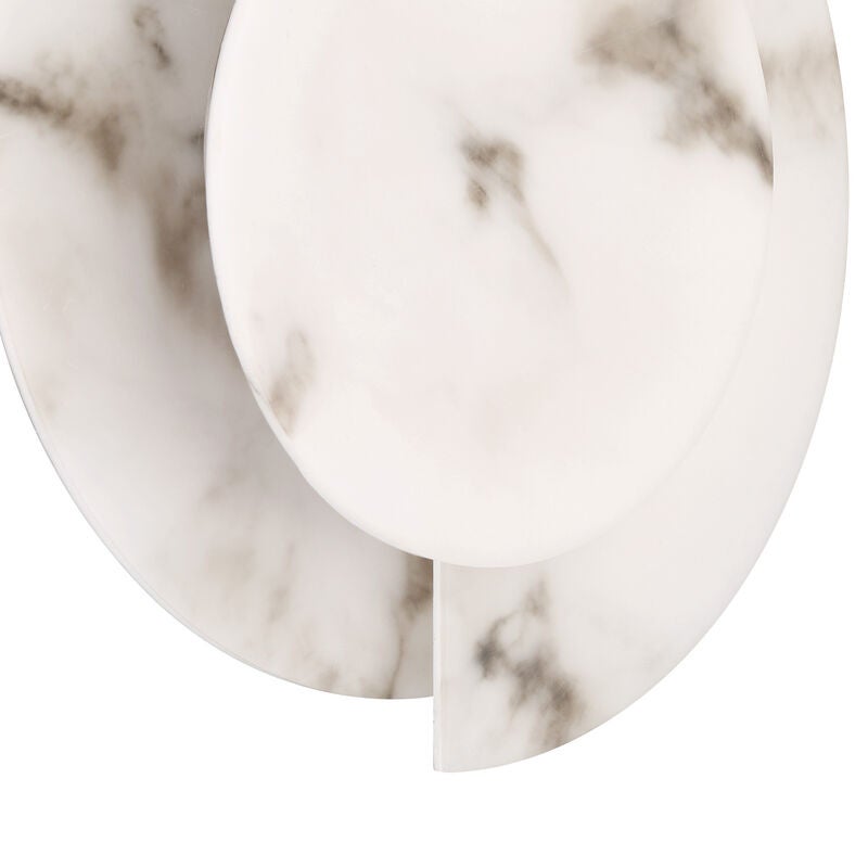 Opaline Crest Wall Sconce by Hunter Fan