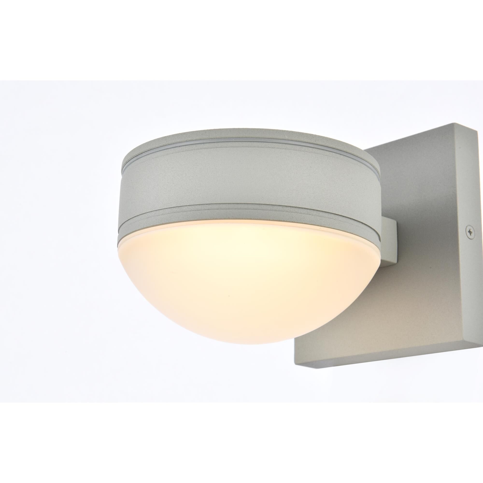 Elegant Lighting Raine 5 Inch Tall LED Outdoor Wall Light