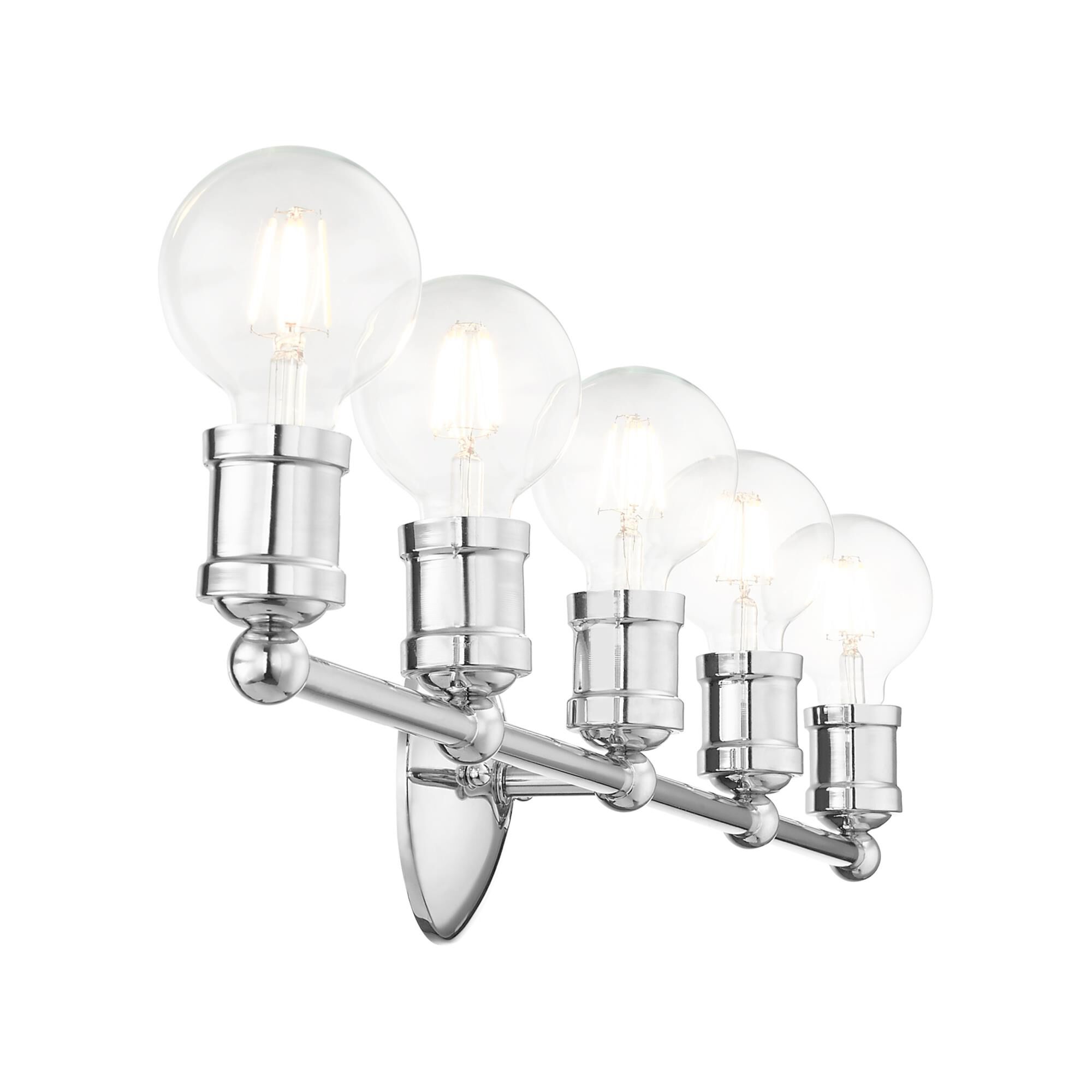 Lansdale 33 Inch 5 Light Bath Vanity Light by Livex Lighting