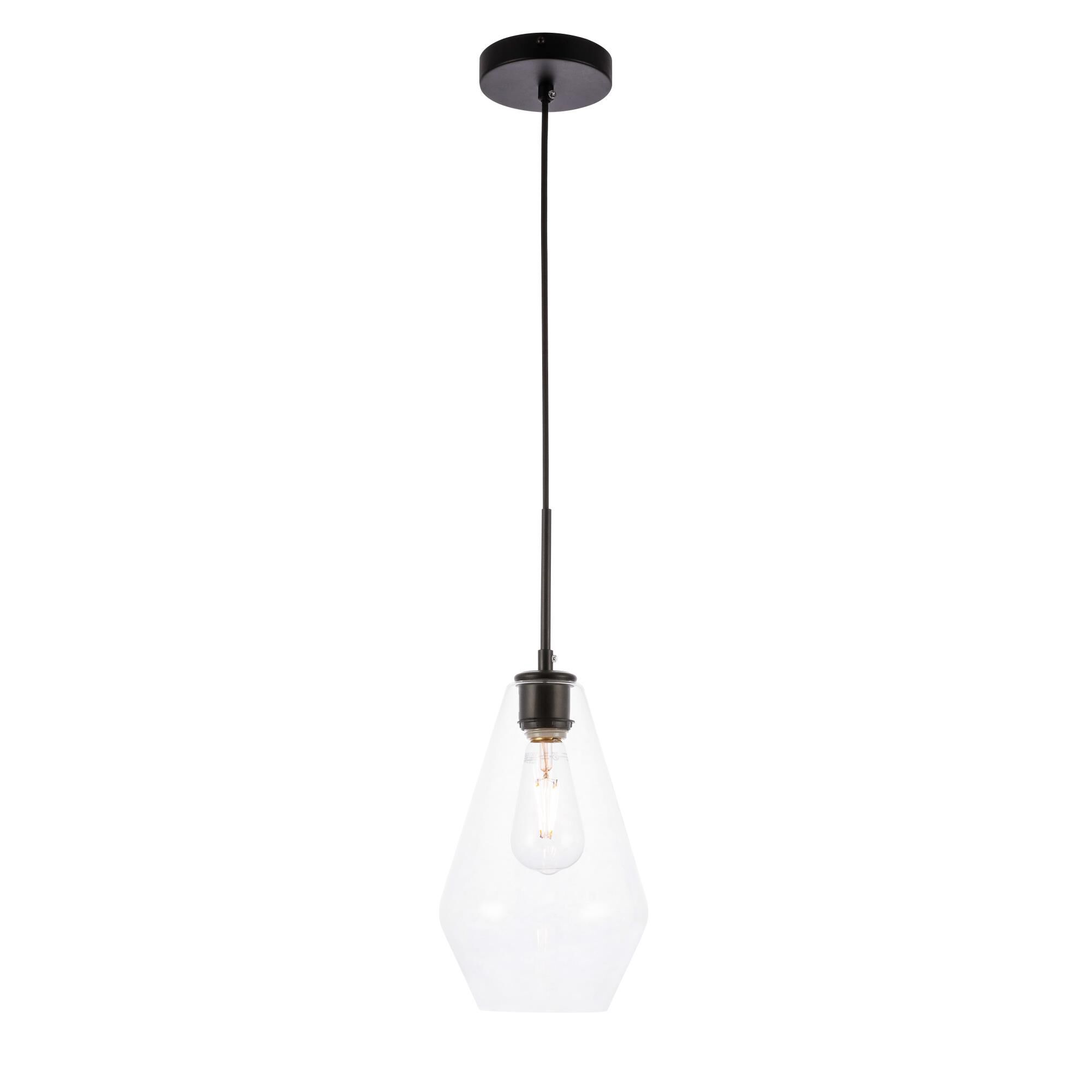 Gene 7 Inch Mini Pendant by Elegant Lighting